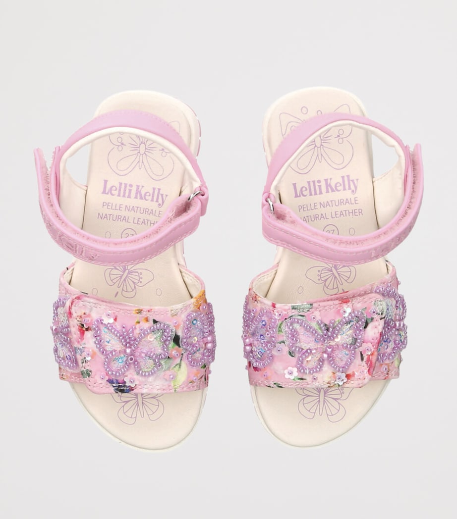 Lelli Kelly Serena Sandals Pink Comb Image 4