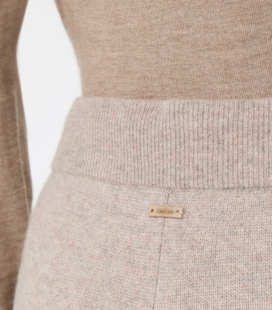 Max Mara Womens Cashmere Sweatpants Sand Image 6
