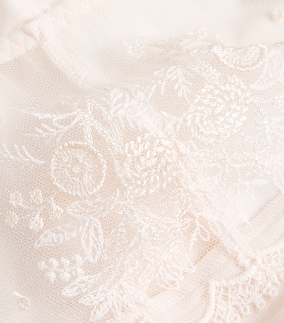 Simone Perele Womens Lace Intrigue Briefs Rose Sakura Image 4