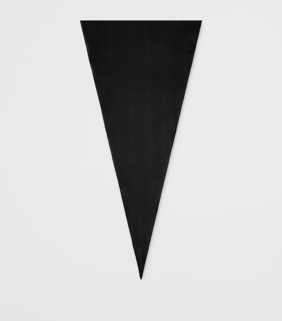 TOM FORD Silk Jacquard Scarf Naa Image 2