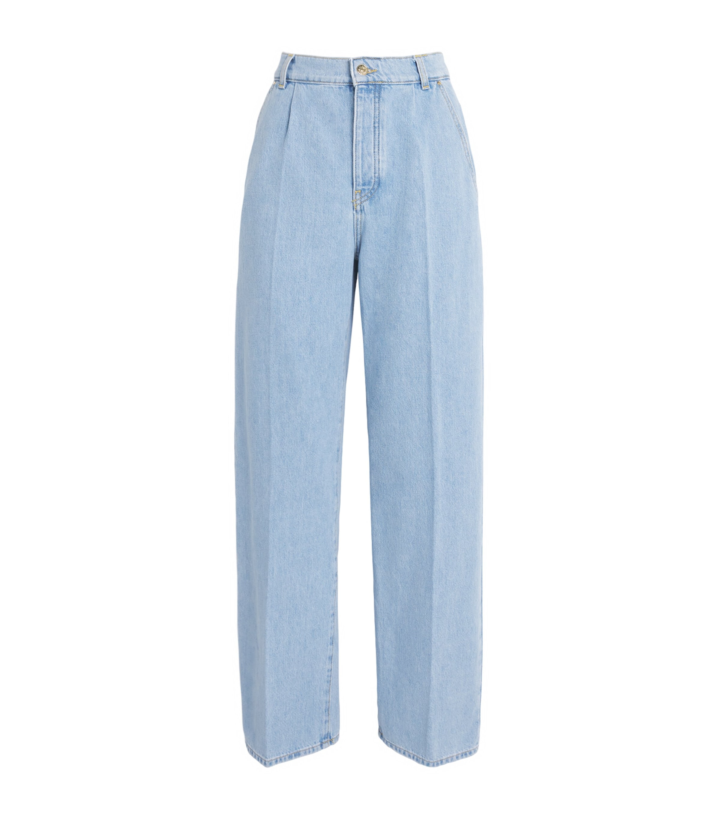 Claudie Pierlot Straight-leg Jeans In Blue