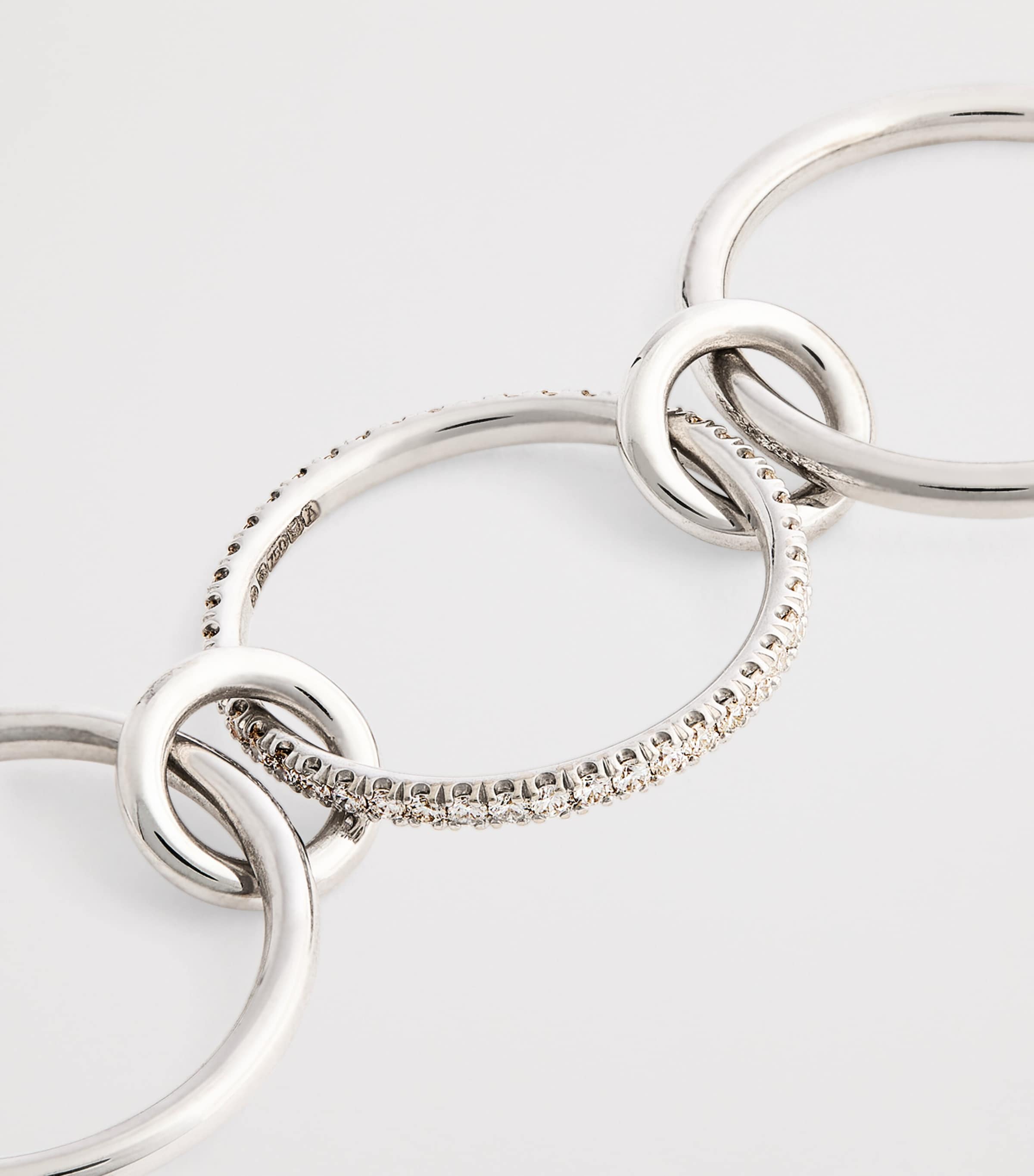 White Gold and Diamond Sonny Ring WHITE GOLD Image 4