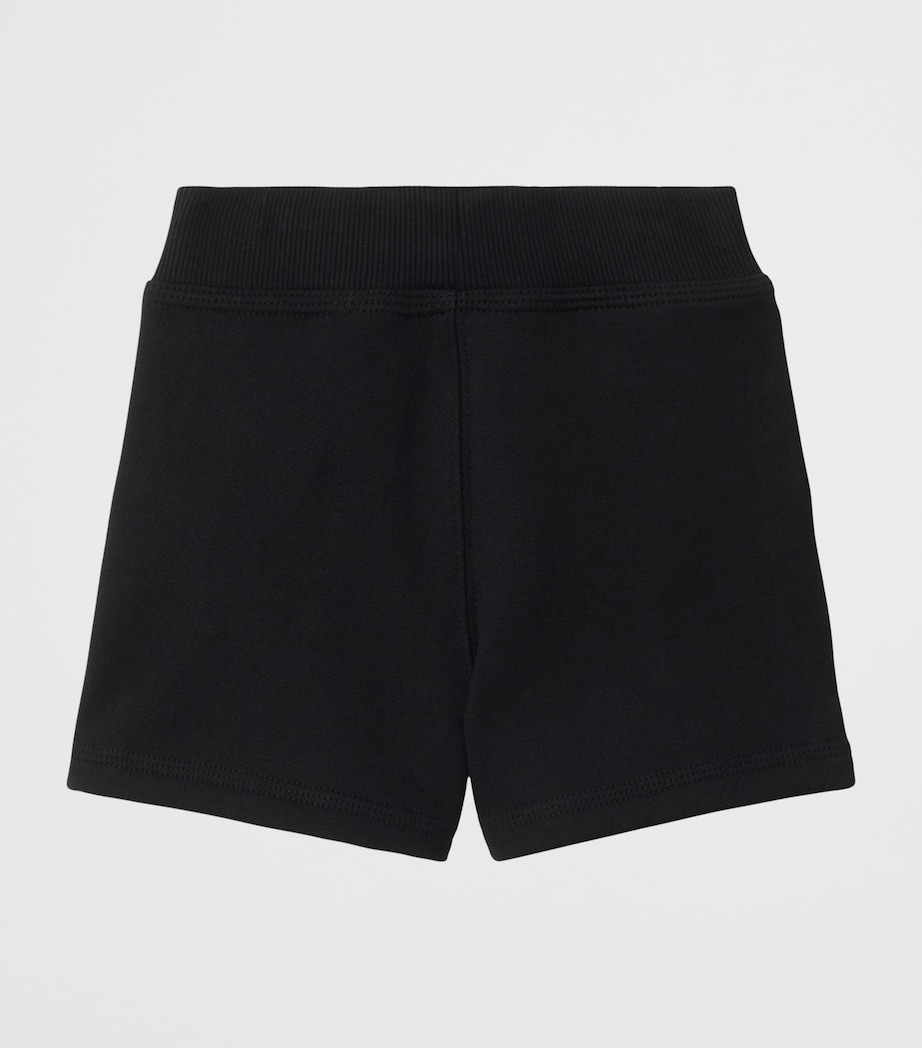 Burberry Kids Cotton Check-Trim Shorts (6-24 Months) Black Image 4
