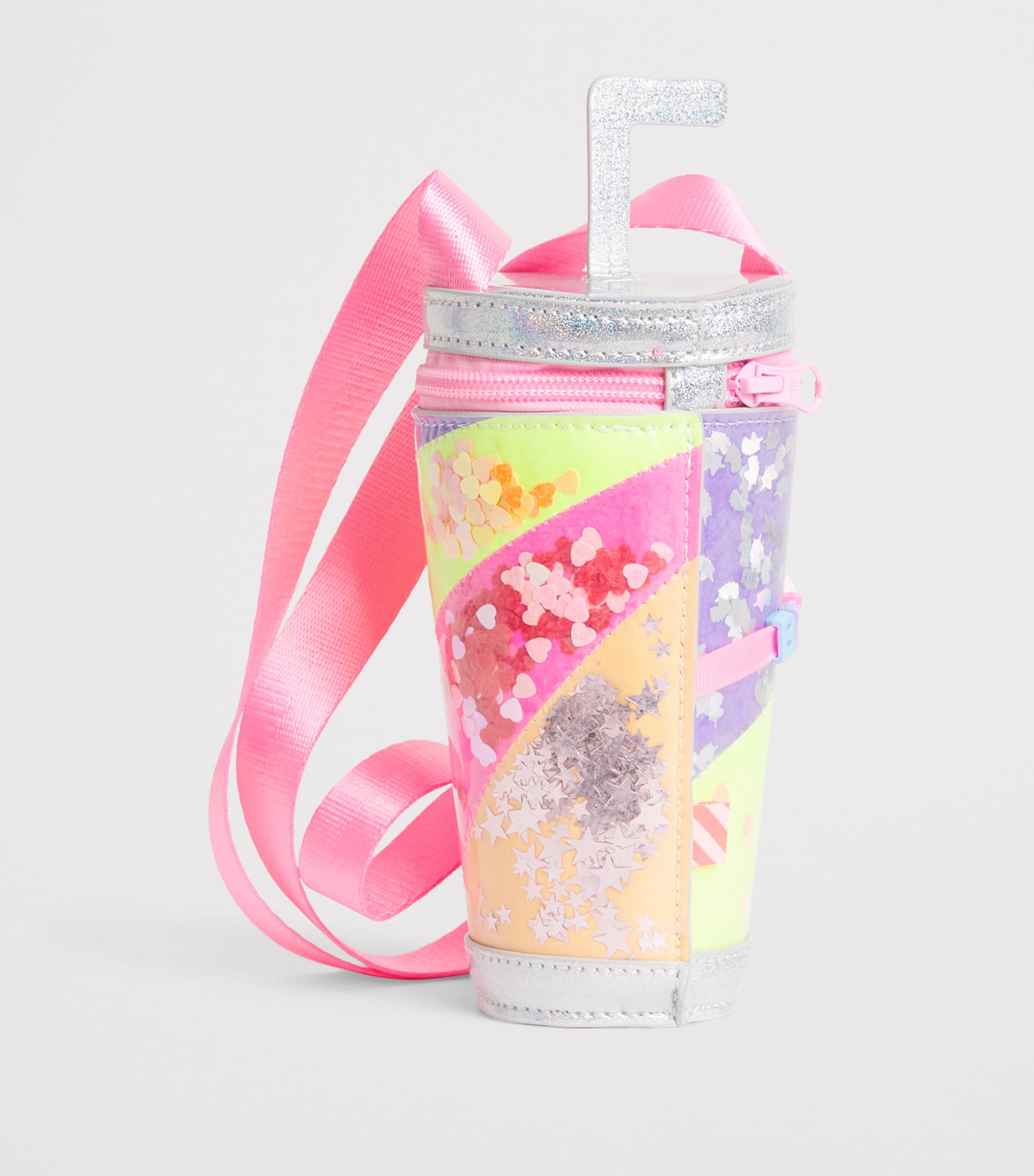 Billieblush Glitter Cup Cross-Body Bag White Image 2