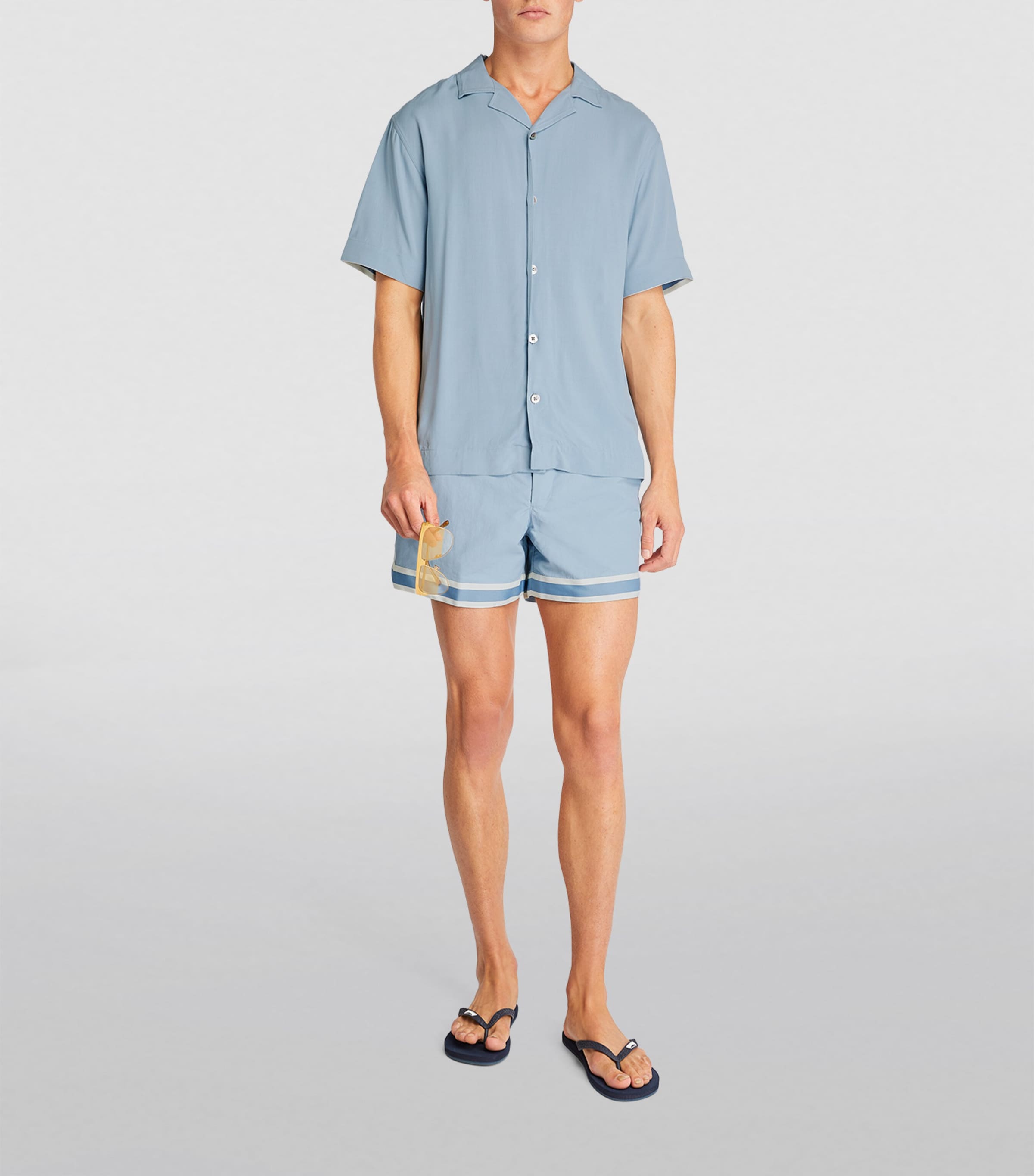 Baller Swim Shorts POWDER BLUE- 07 Image 4