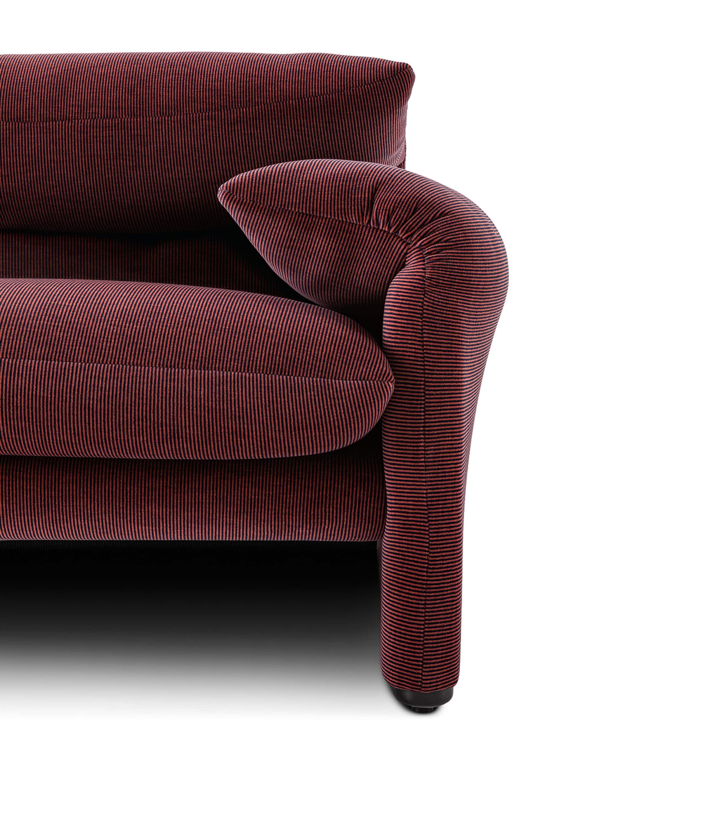 Maralunga 3-Seater Sofa BORDEAUX Image 2