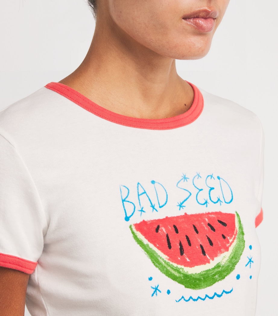 Cotton The Itty Bitty Ringer T-Shirt BAD SEED Image 6