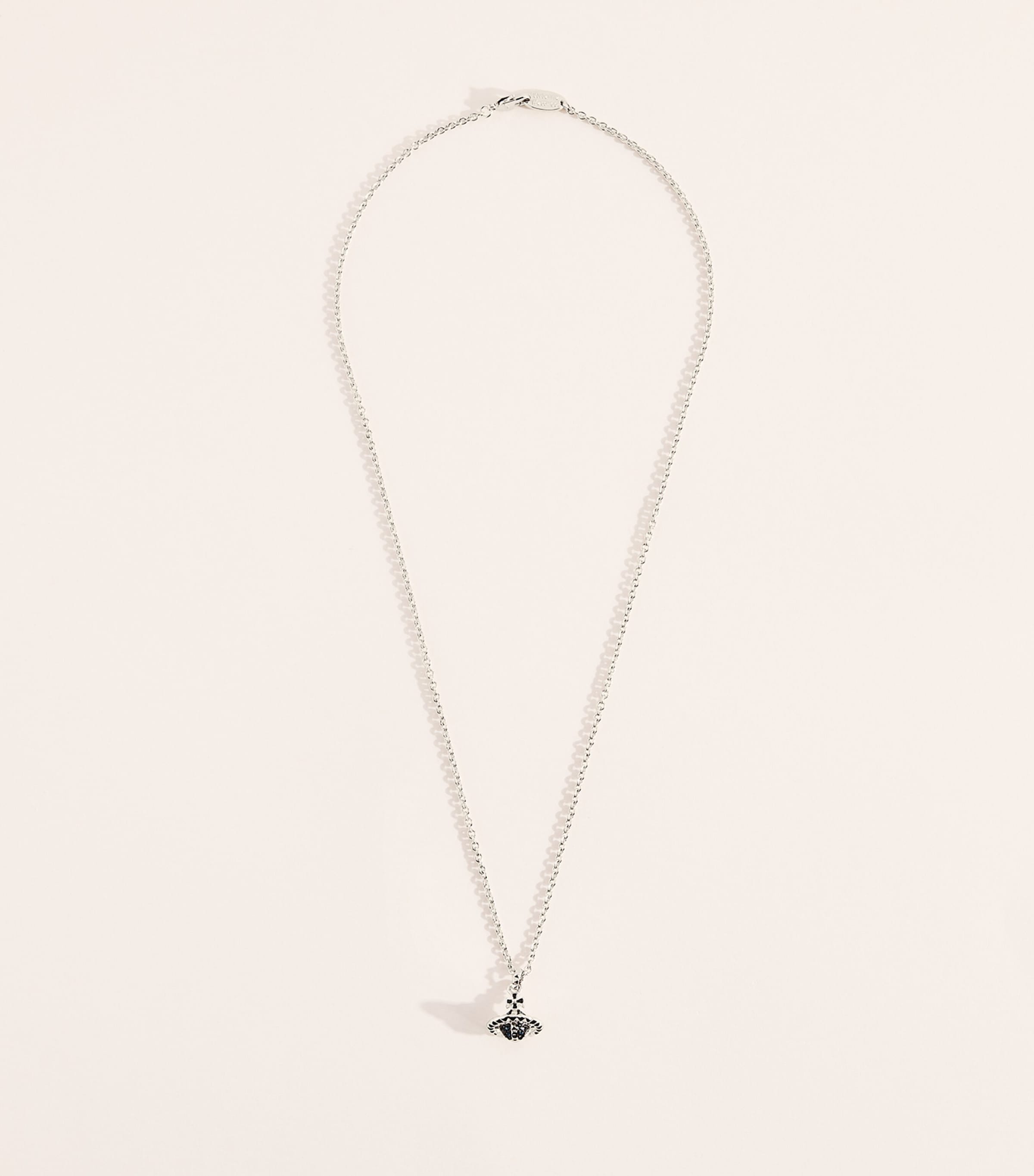 Vivienne Westwood Small Mayfair Orb Pendant Necklace Rhod/gnm/mon Cr Image 3