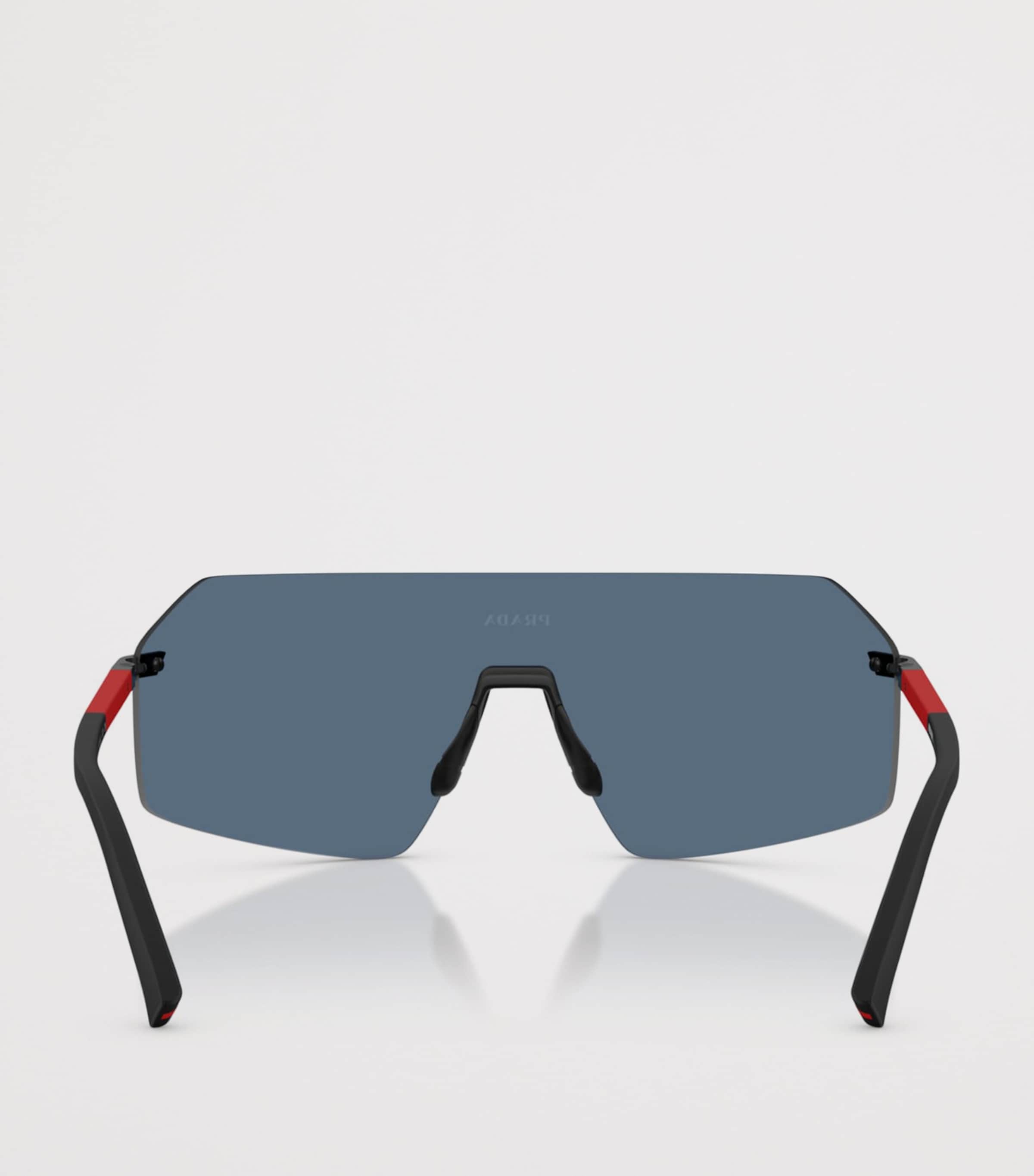 Prada Linea Rossa Metal PR B50S Sunglasses Black Image 4