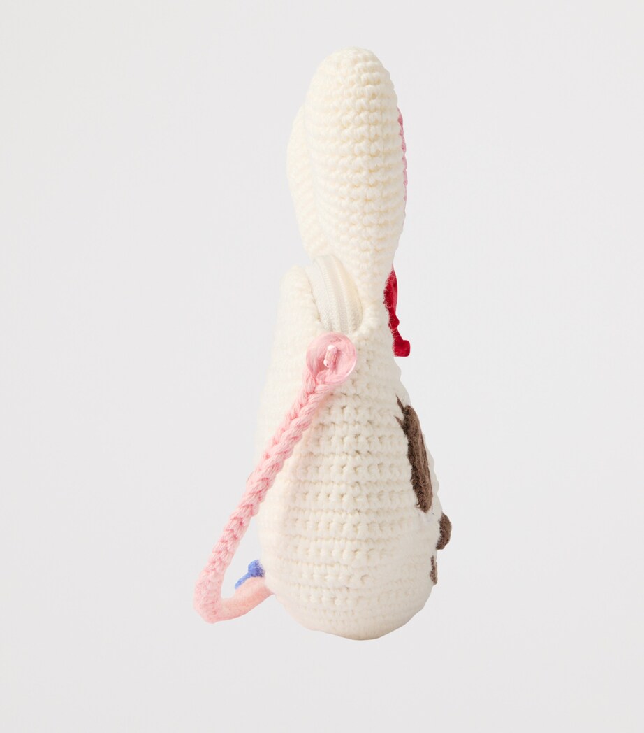 Miki House Knitted Bunny Cross-Body Bag Image 5