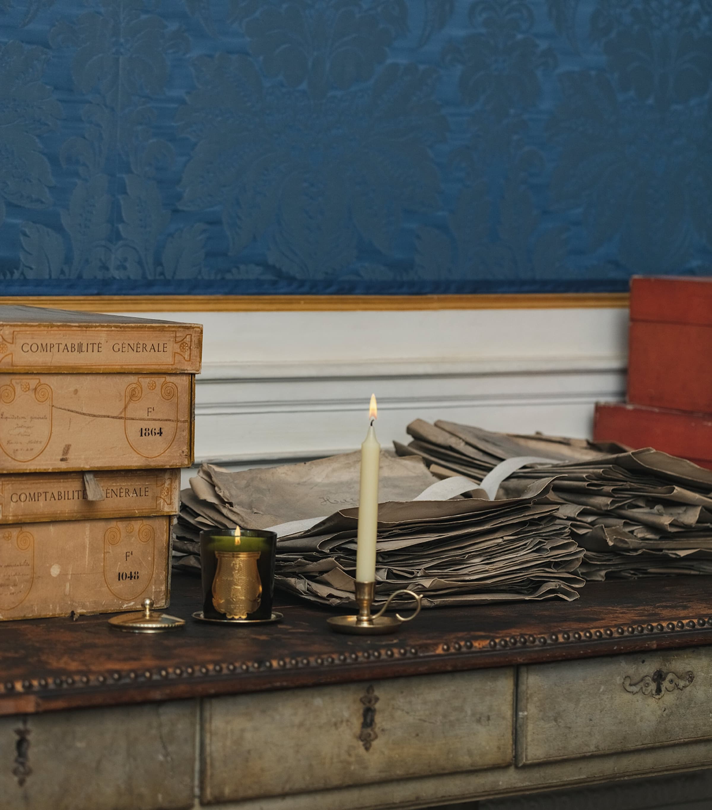 Trudon Madeleine Tapered Candles (Set of 6) White Image 4