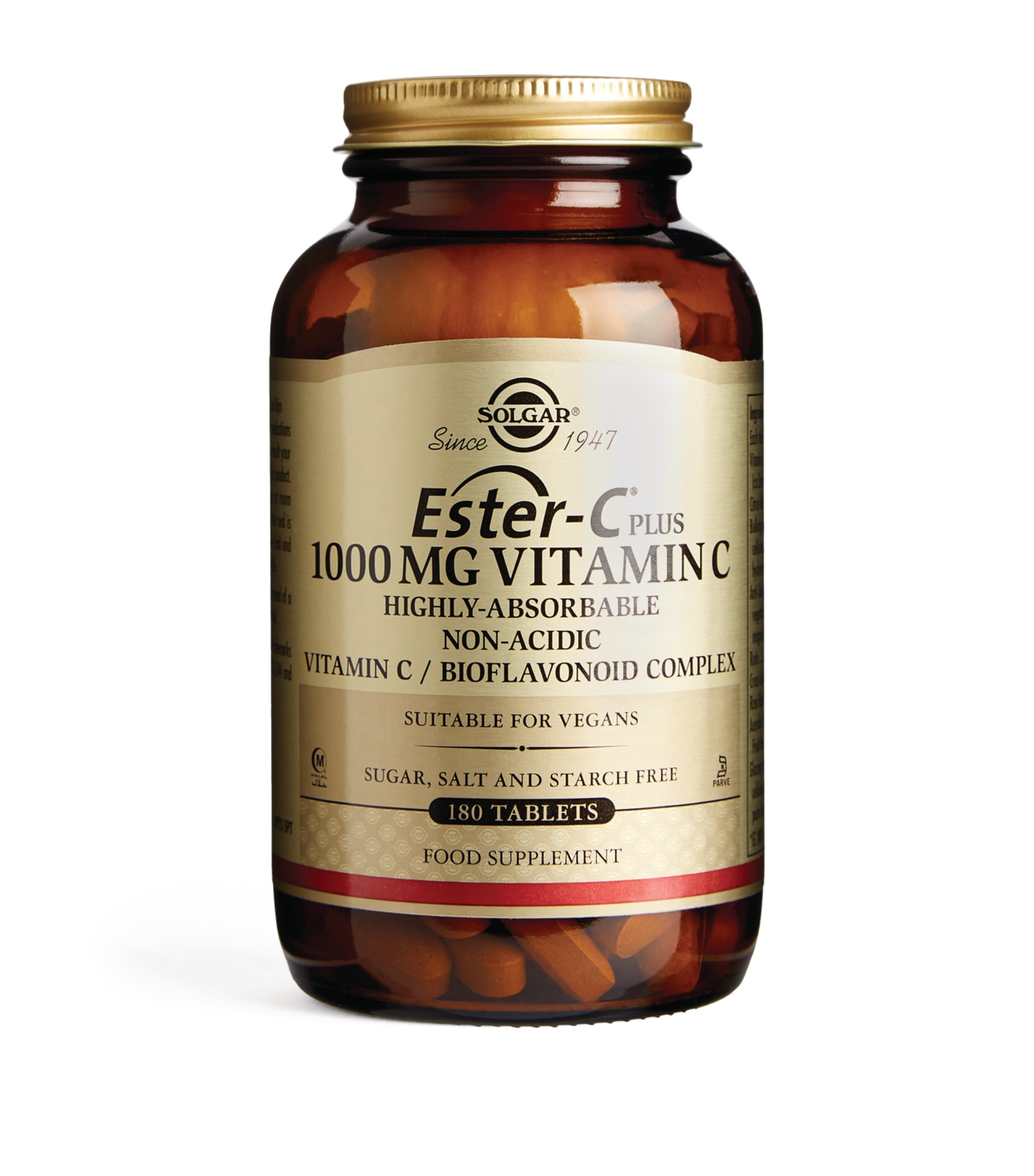 Ester-C Plus Vitamin C Tablets (180 x 1000mg) NO COLOUR Image 1