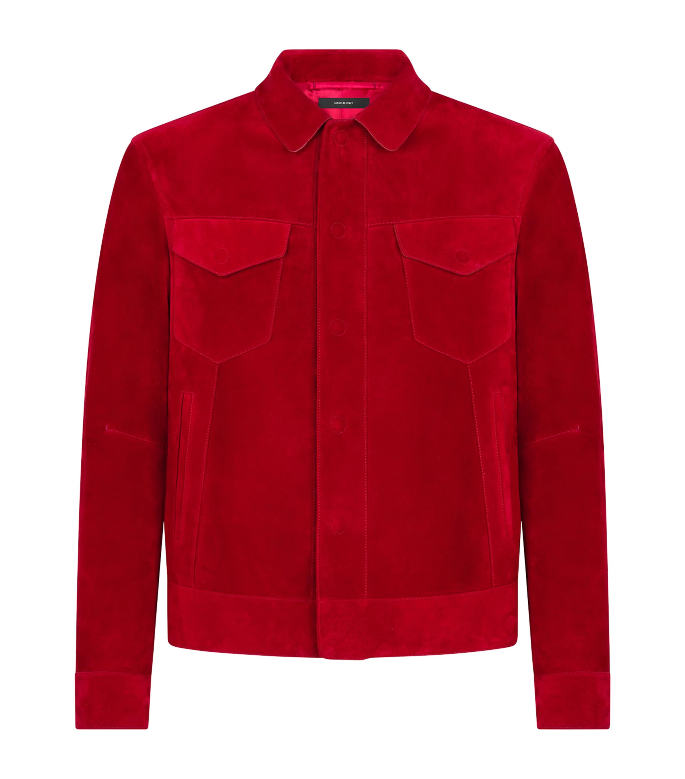 Calf Leather Blouson Jacket RAI Image 1