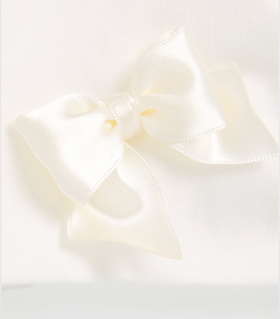 Cotton Bow-Embellished Hat (1-18 Months) K0 PANNA Image 3