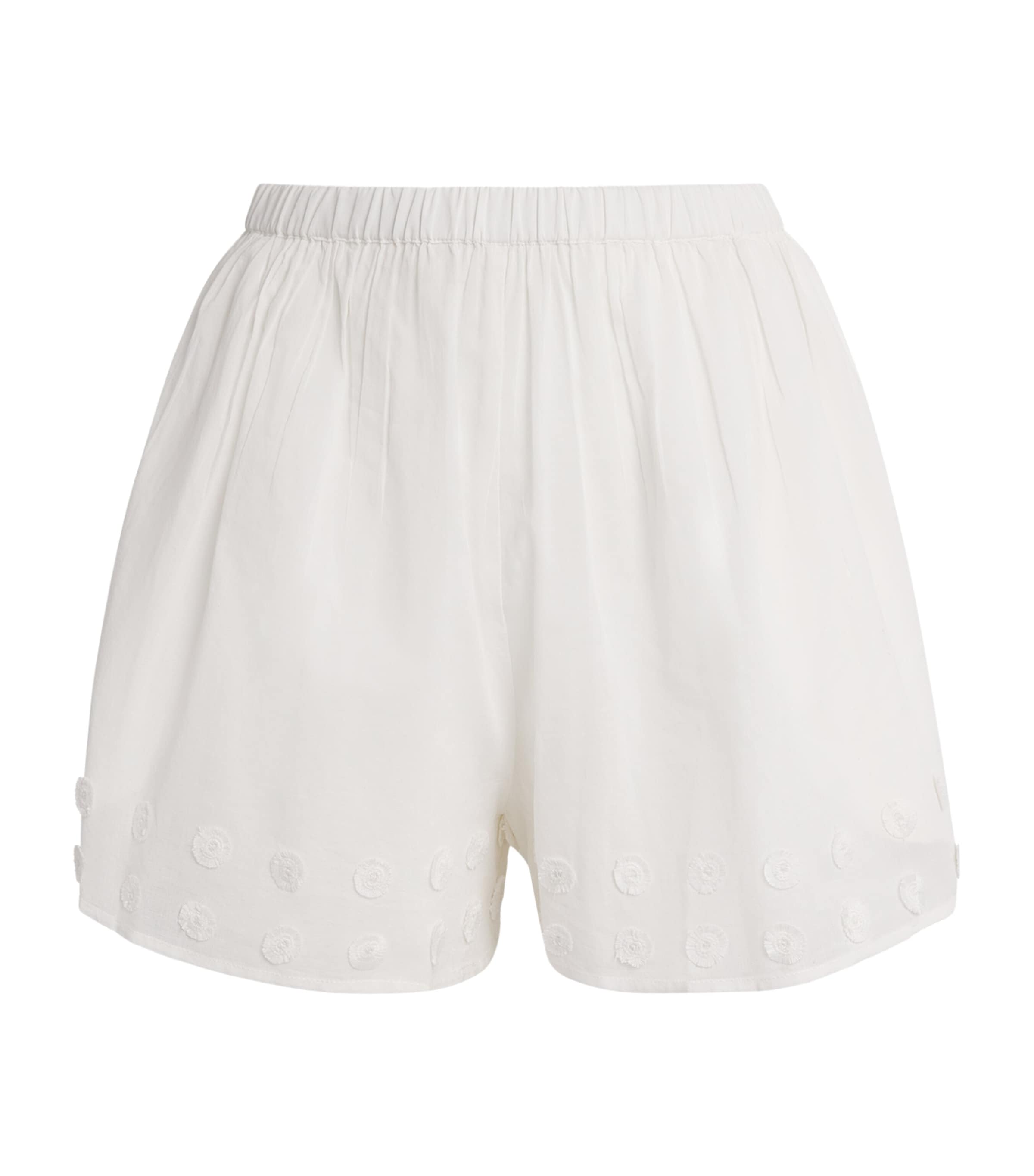 Ulla Johnson Nima Open Side Short Coverup Pristine In White