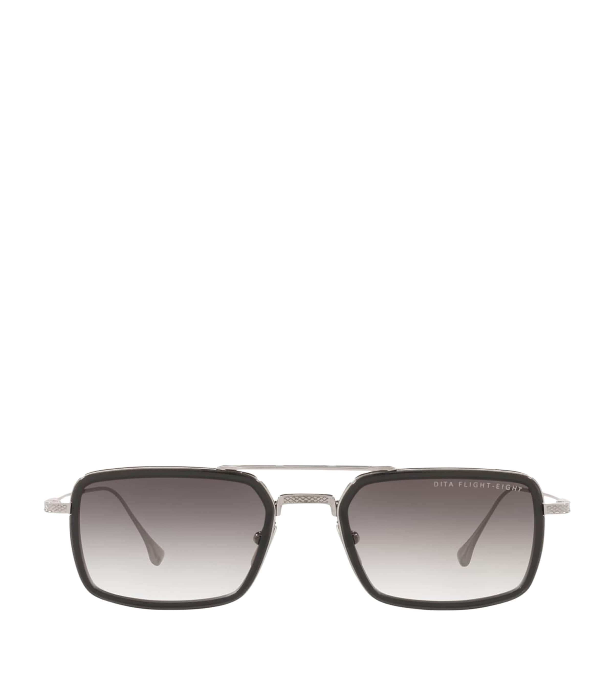 DITA Flight Eight Rectangle Sunglasses Grey Image 1