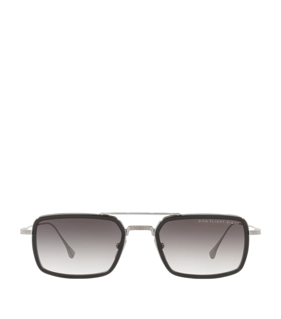 DITA Flight Eight Rectangle Sunglasses Grey Image 1