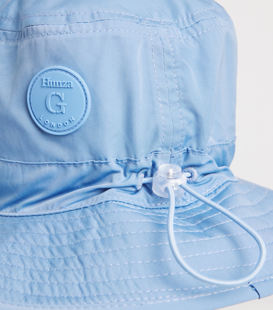 Hunza G Kids Sun Hat Cornflower Image 3