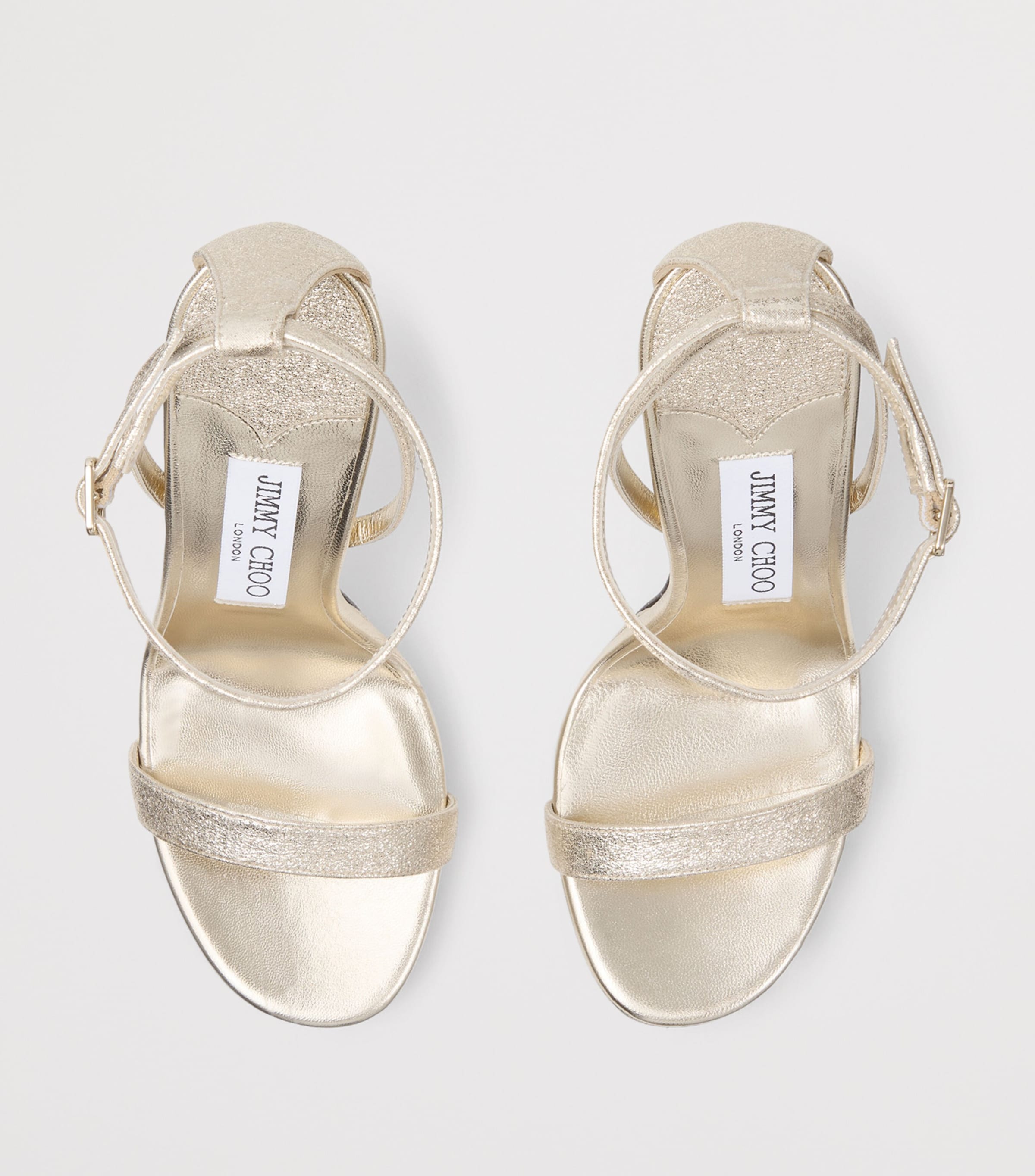 Jimmy Choo Mozap 120 Heeled Sandals Platinum Image 5