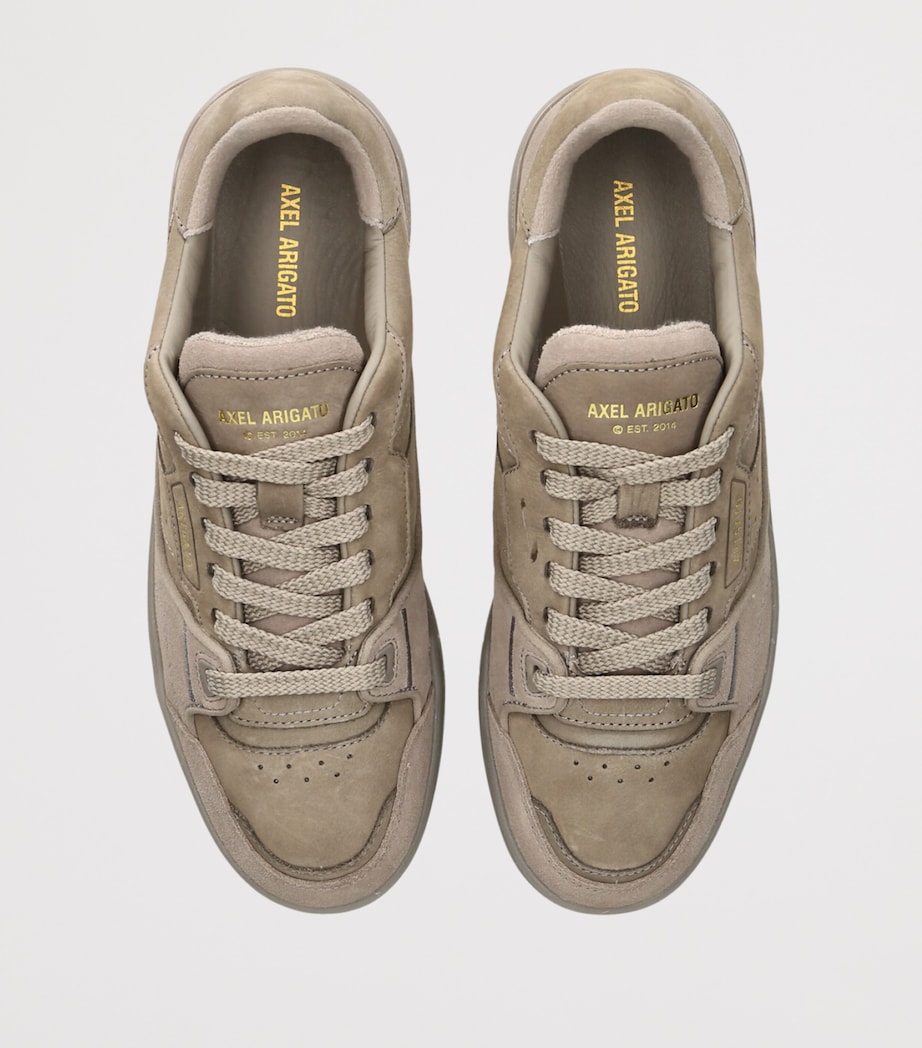 Axel Arigato Suede Clay Low-Top Sneakers Taupe Image 4