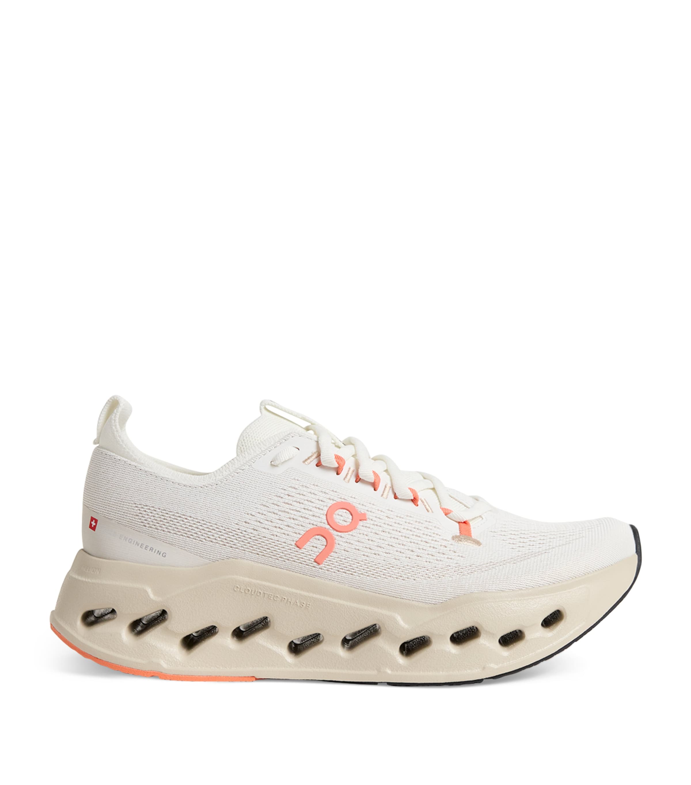 On Cloudsurfer Max Rubber-trimmed Mesh Sneakers In Pink