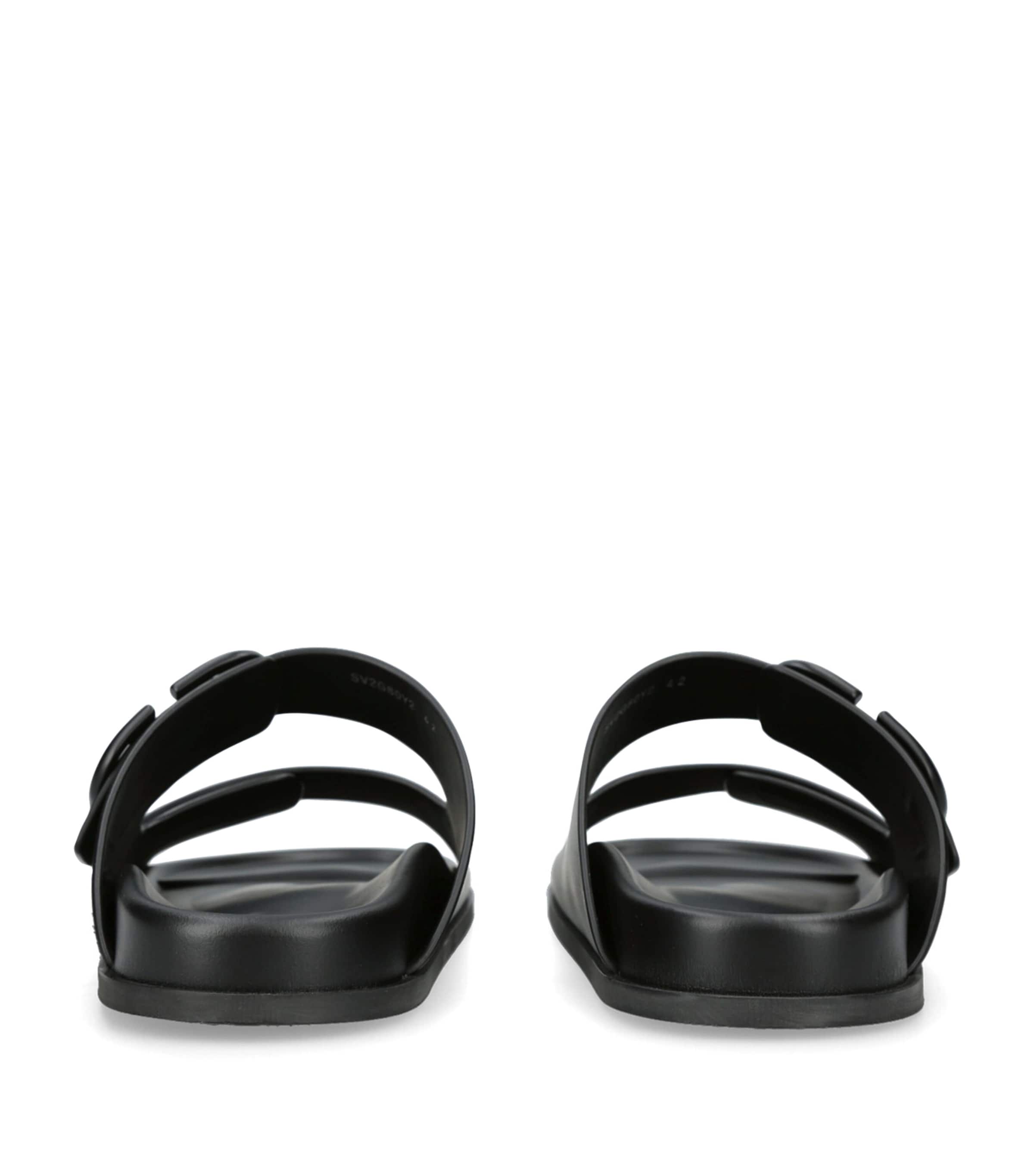 Valentino Garavani VLOGO Slides Black Image 2