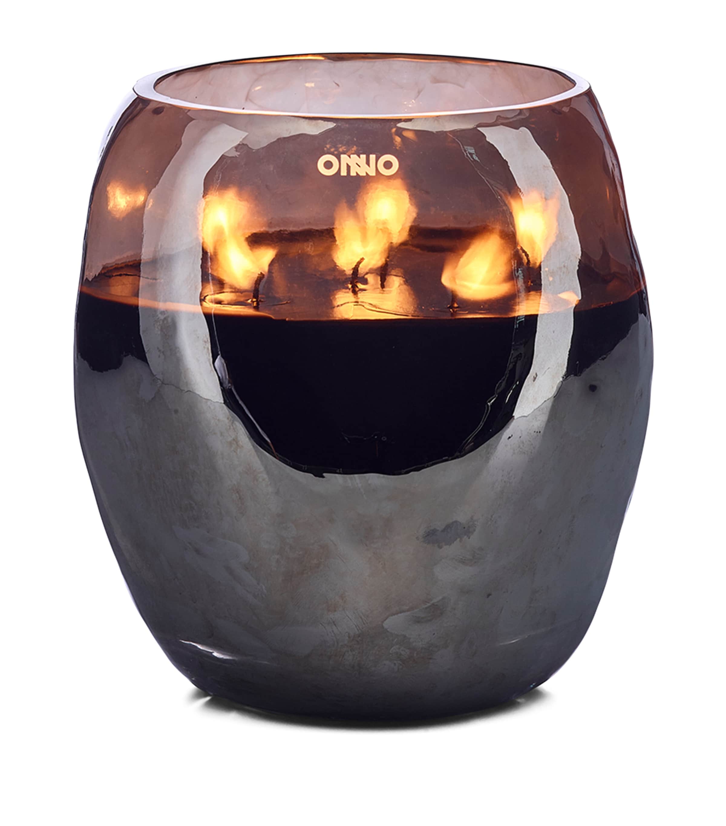 Onno Large Muse Cape Smoked Grey Candle In Grey