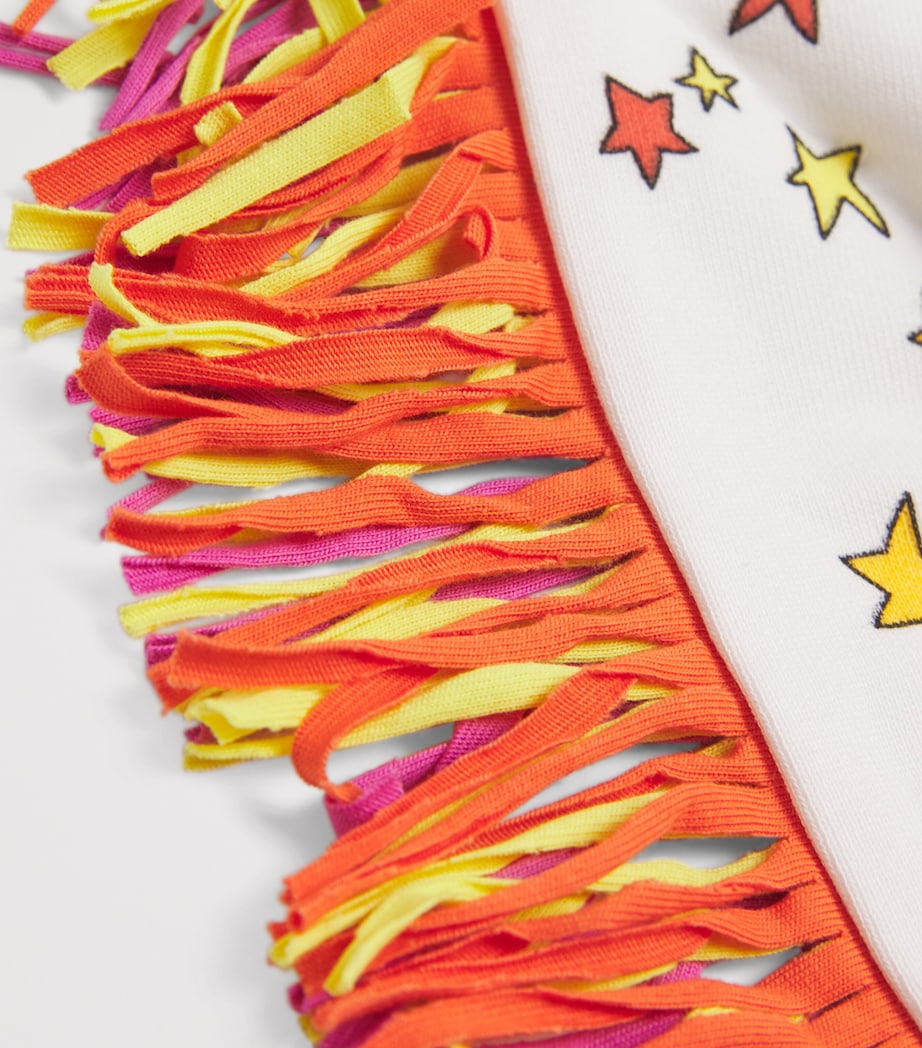 Star Print Fringe-Detail Sweatshirt (3-14 Years) 103MCAVORIO/MULTI Image 4