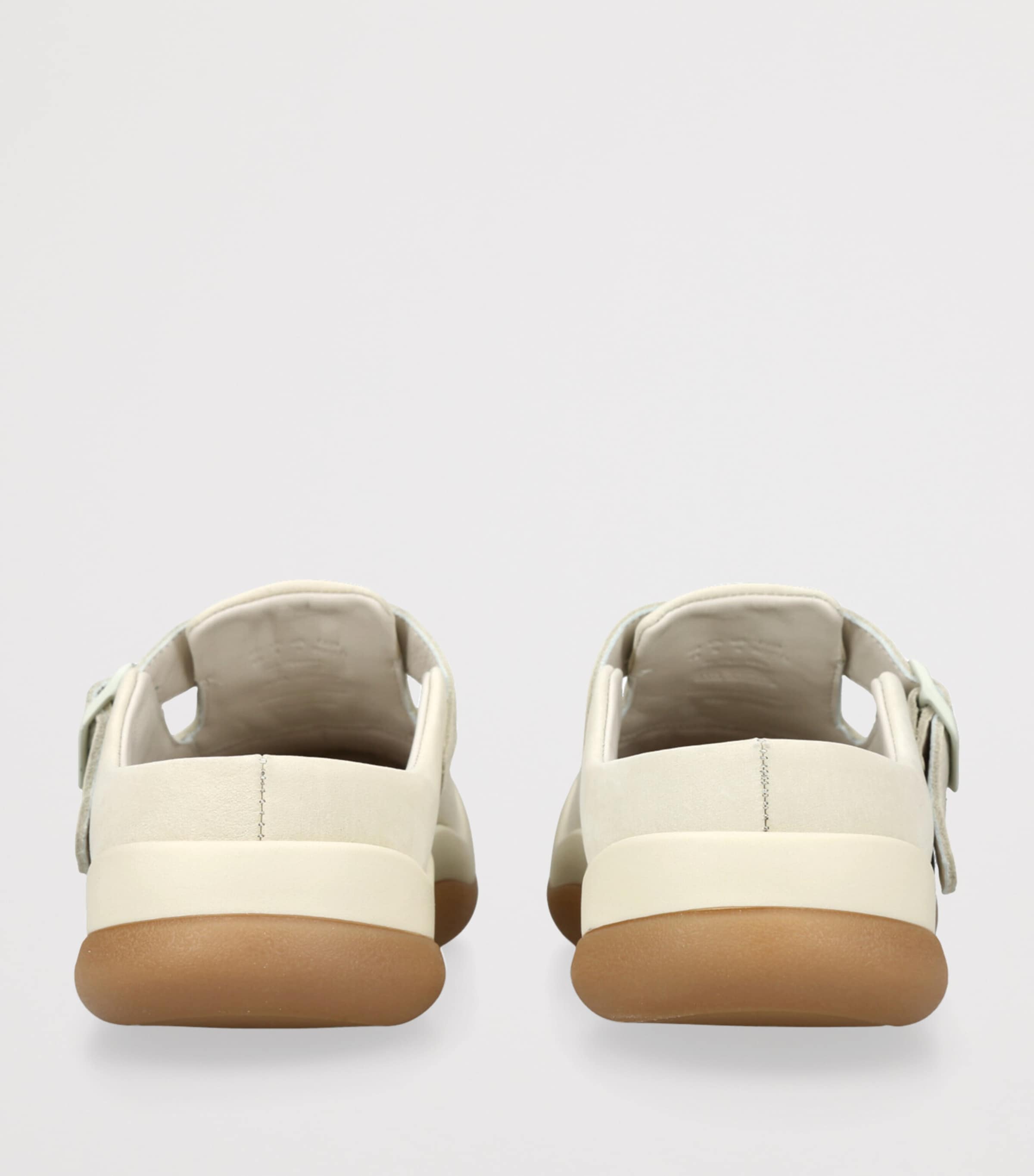 Axel Arigato Leather Squish Mules Bone Image 2