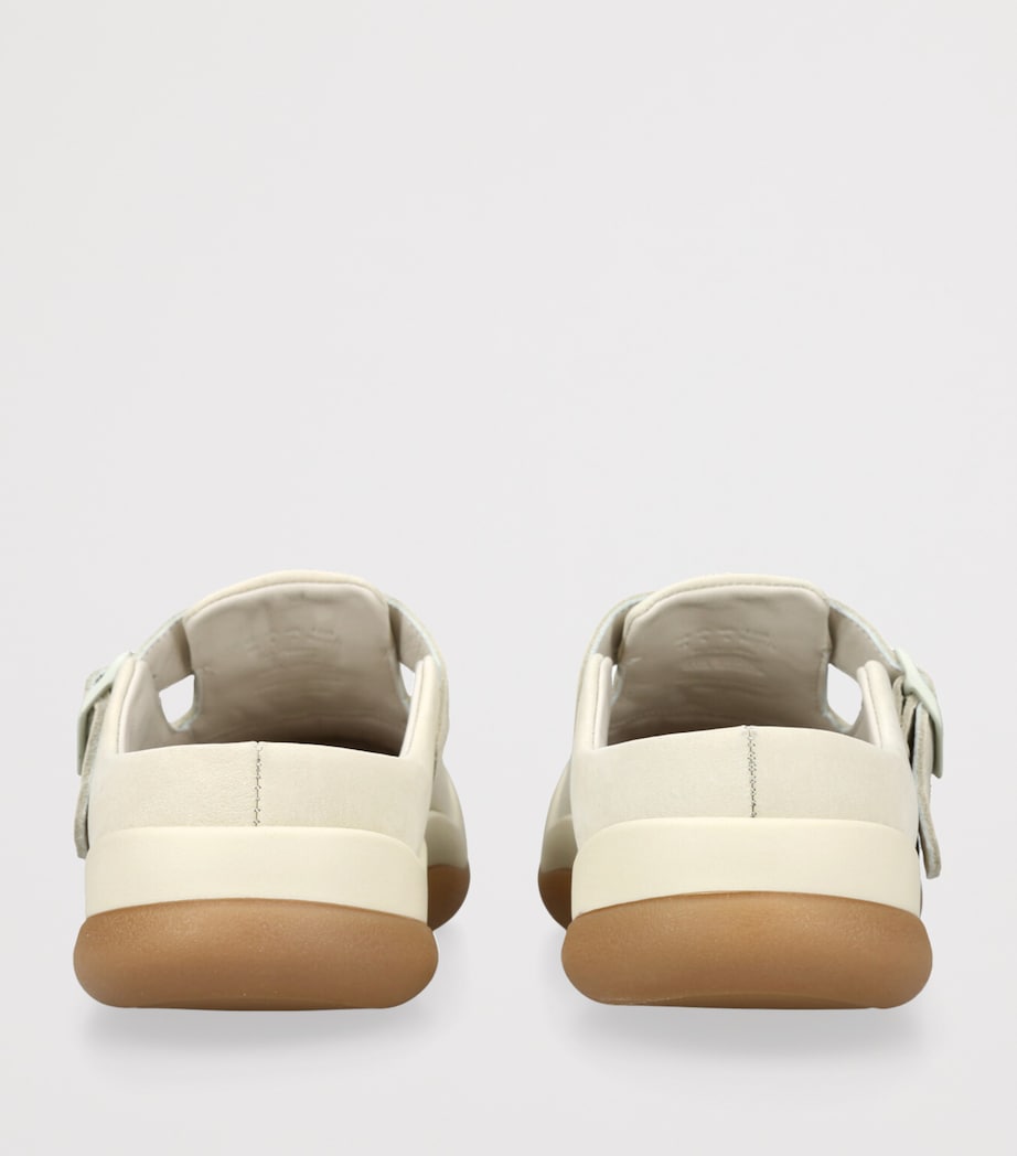 Axel Arigato Leather Squish Mules Bone Image 2