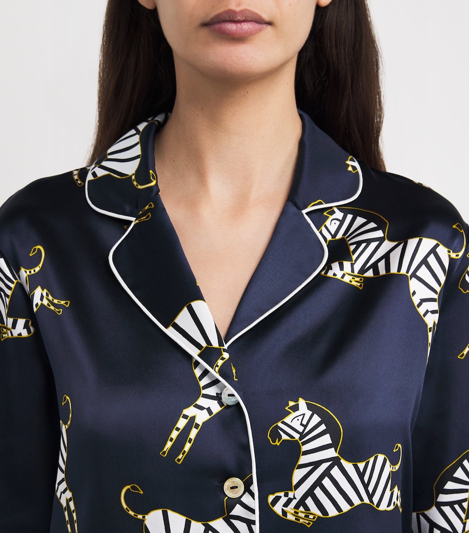 Silk Satin Zizi Lila Pyjama Set ZIZI Image 4