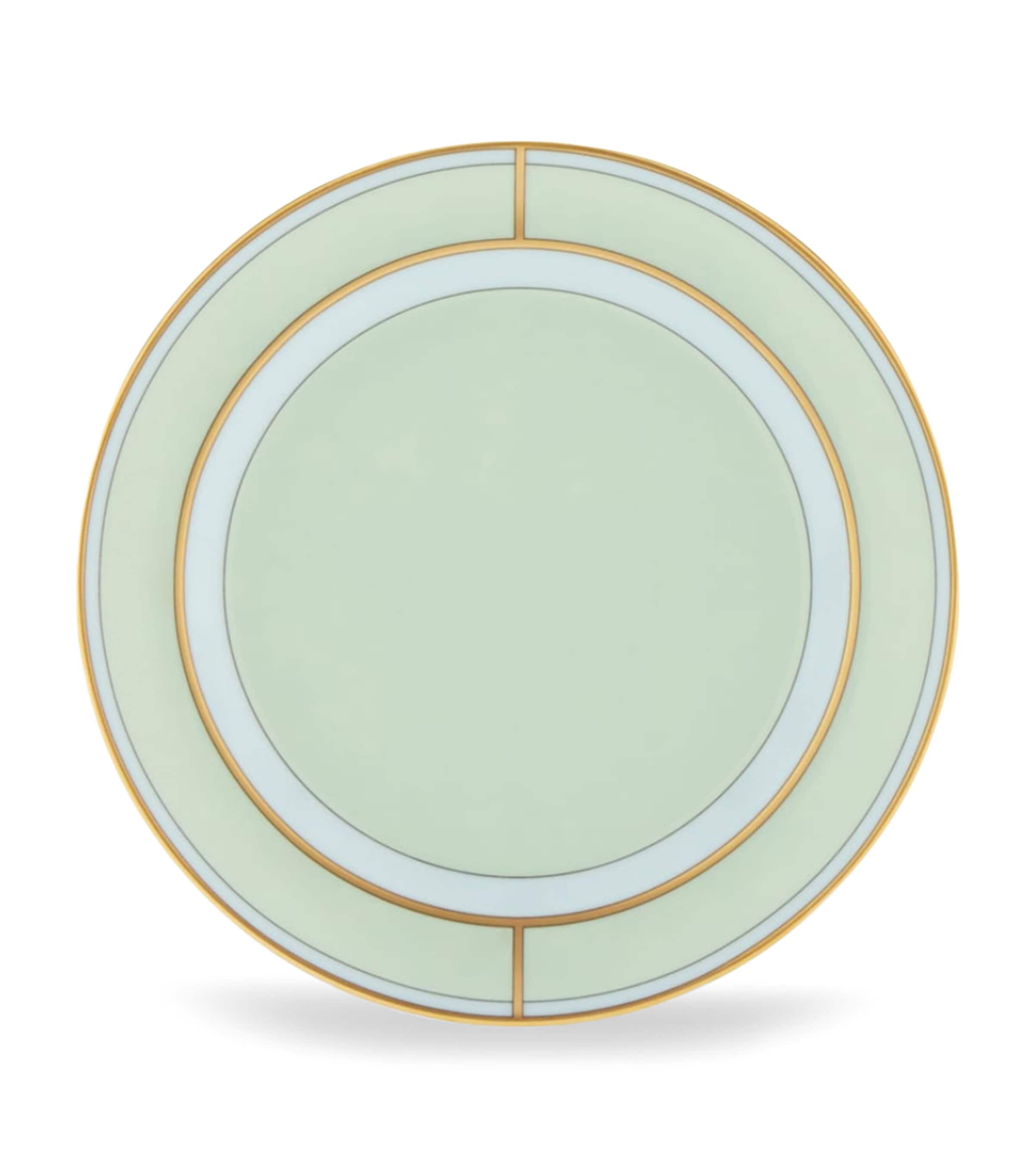 Ginori 1735 Porcelain Colonna Diva Verde Bread Plate