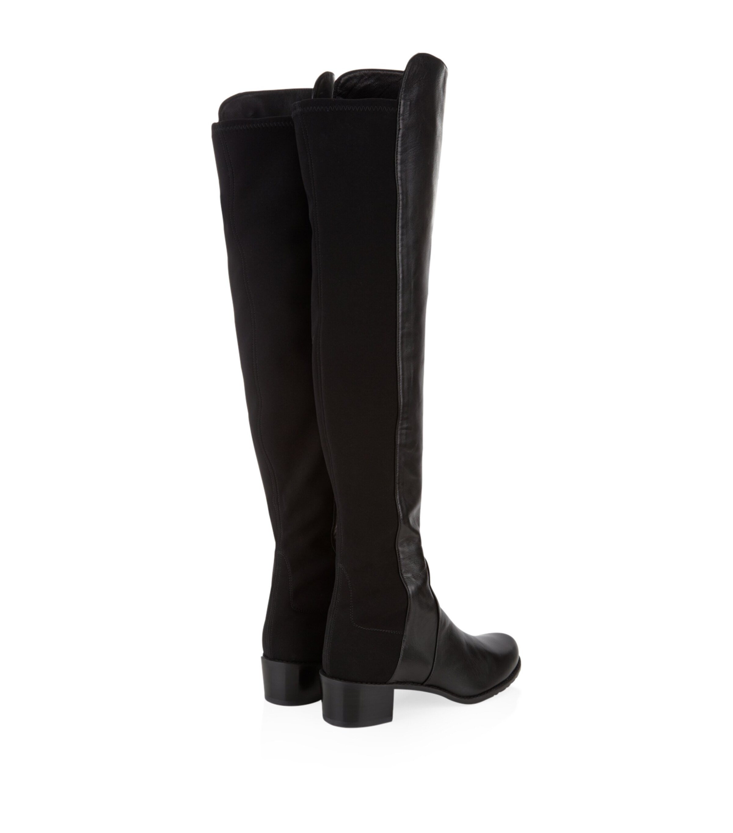 Stuart Weitzman Leather Reserve Over-The-Knee Boots 40 Black Image 3