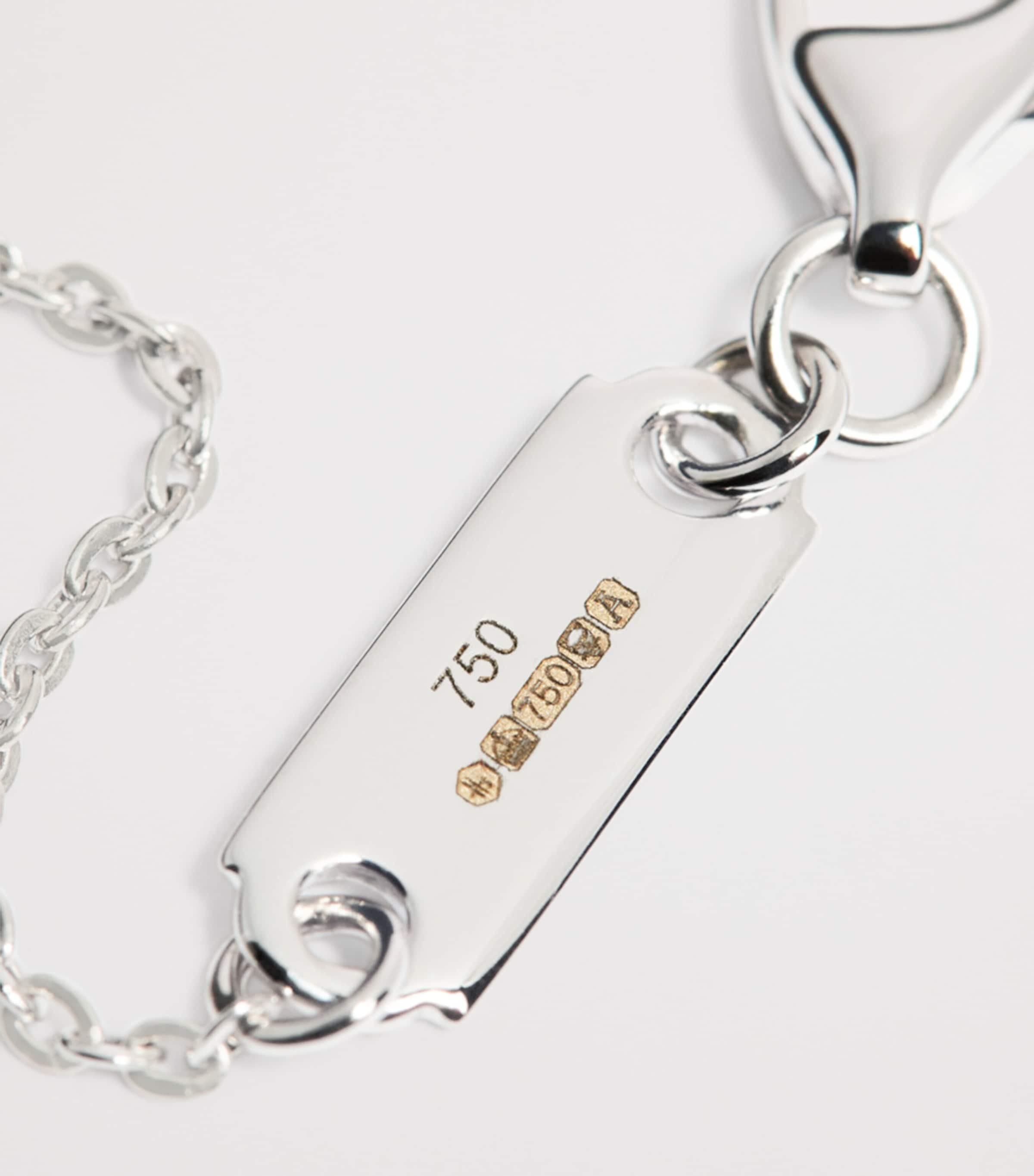 White Gold and Diamond Necklace (0.80ct) WHITE GOLD Image 4