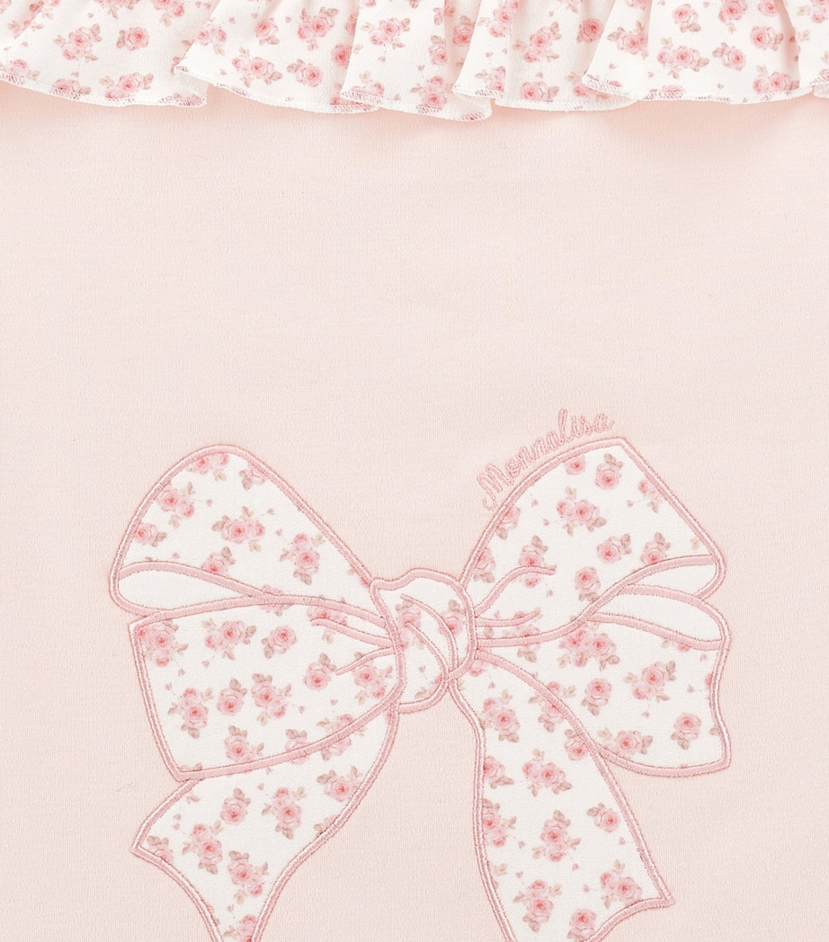 Cotton Floral Bow Sleeping Bag ROSA ANTICO COUTURE Image 3