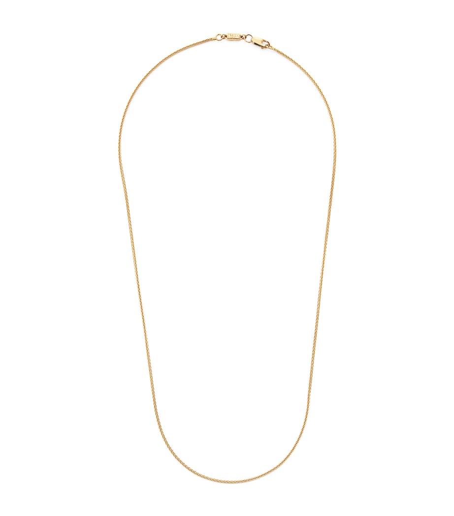Yellow Gold Thin Wheat Chain YELLOW GOLD Image 1