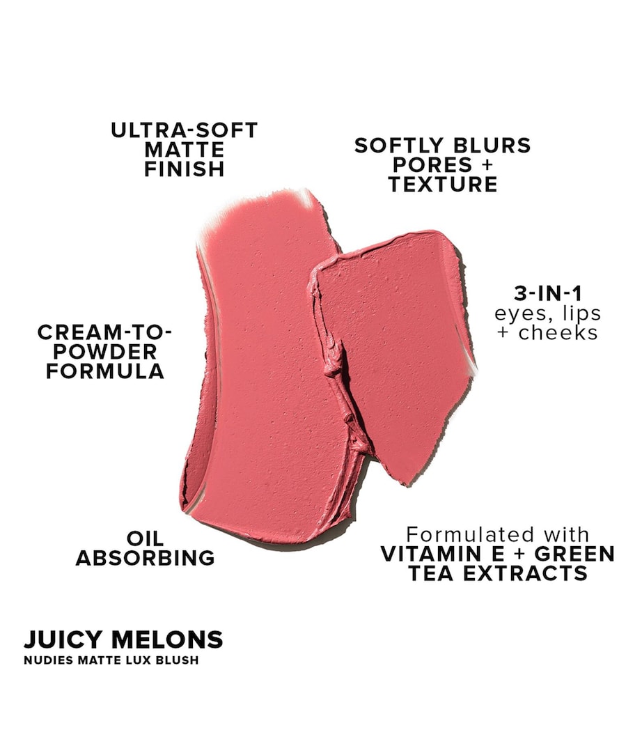 Nudies Matte Luxe Blush JUICY MELONS Image 5