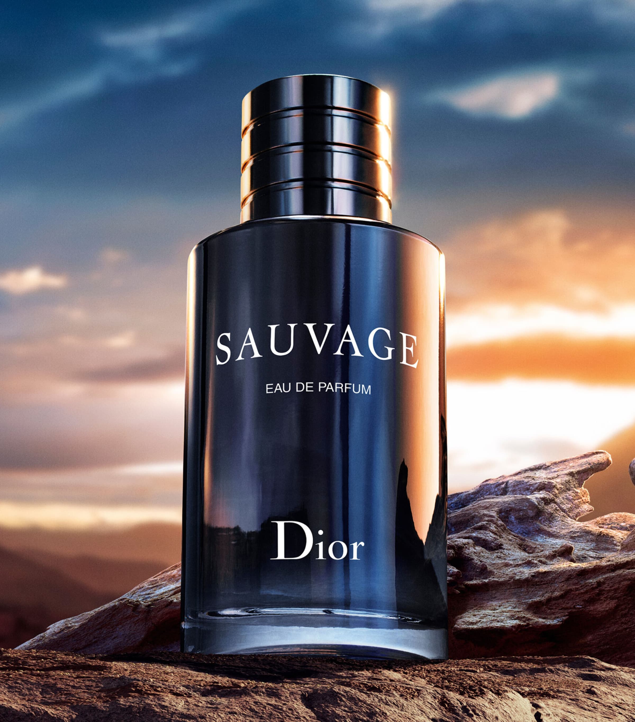 【本日限定価格】Dior SAUVAGE Eau de Parfum 100ml Sauvage Eau de Parfum: Citrus Vanilla Fragrance - Refillable