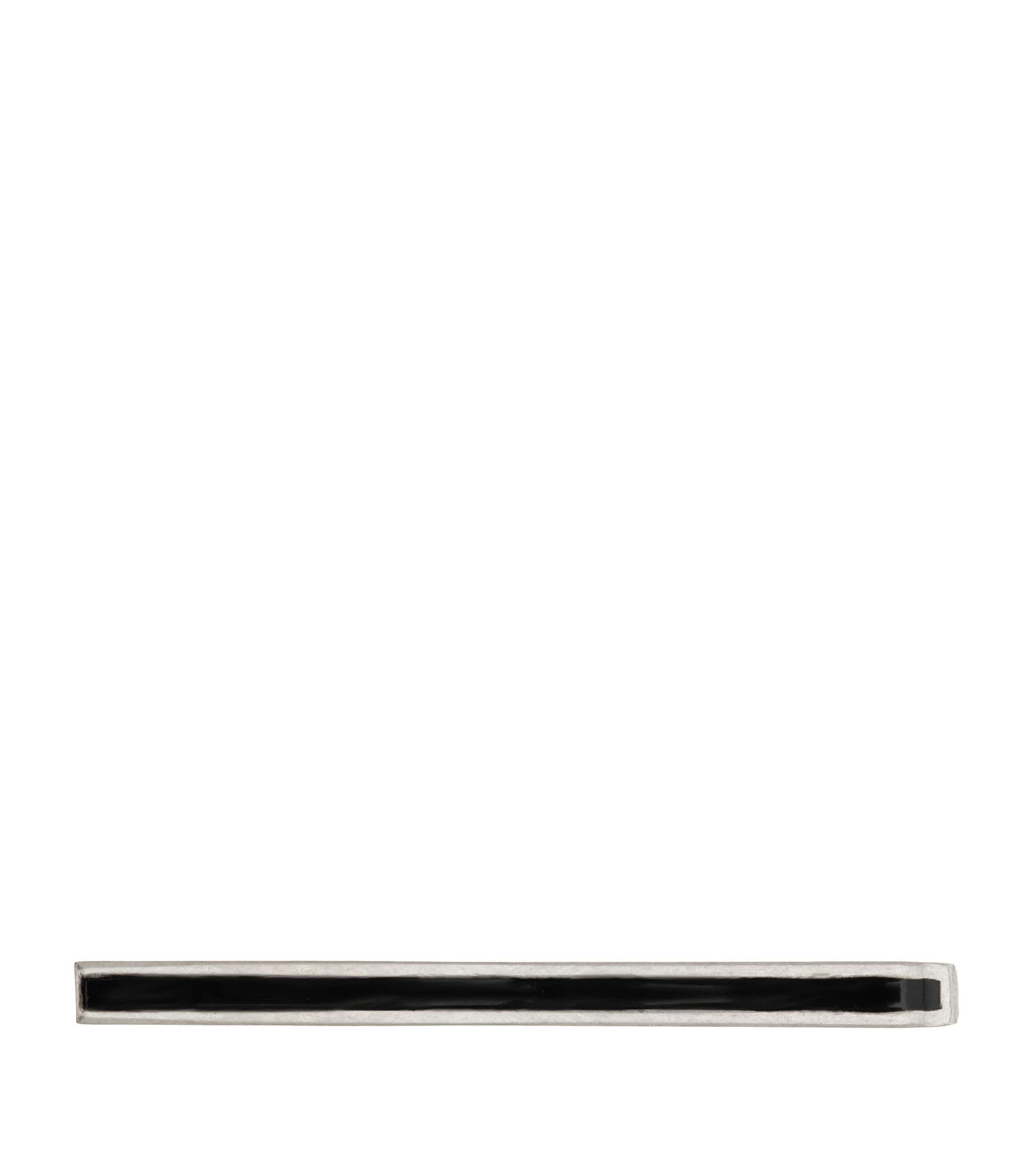 Saint Laurent Enamelled Tie Clip Image 1