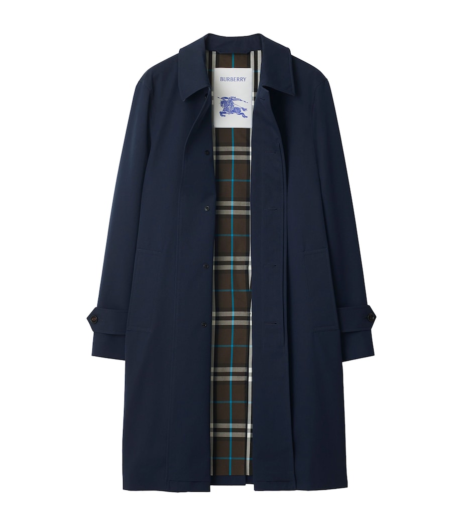 Cotton Gabardine Car Coat STORM Image 5