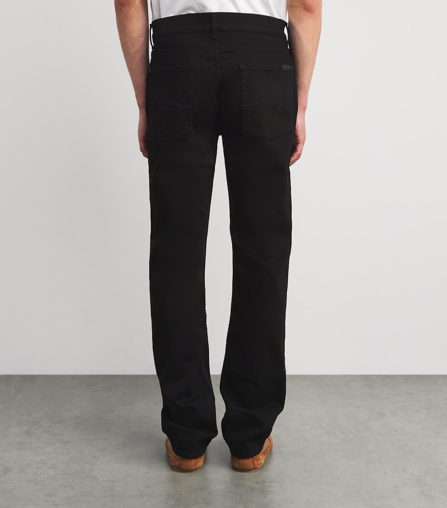 Standard Straight Jeans RINSE BLACK Image 4
