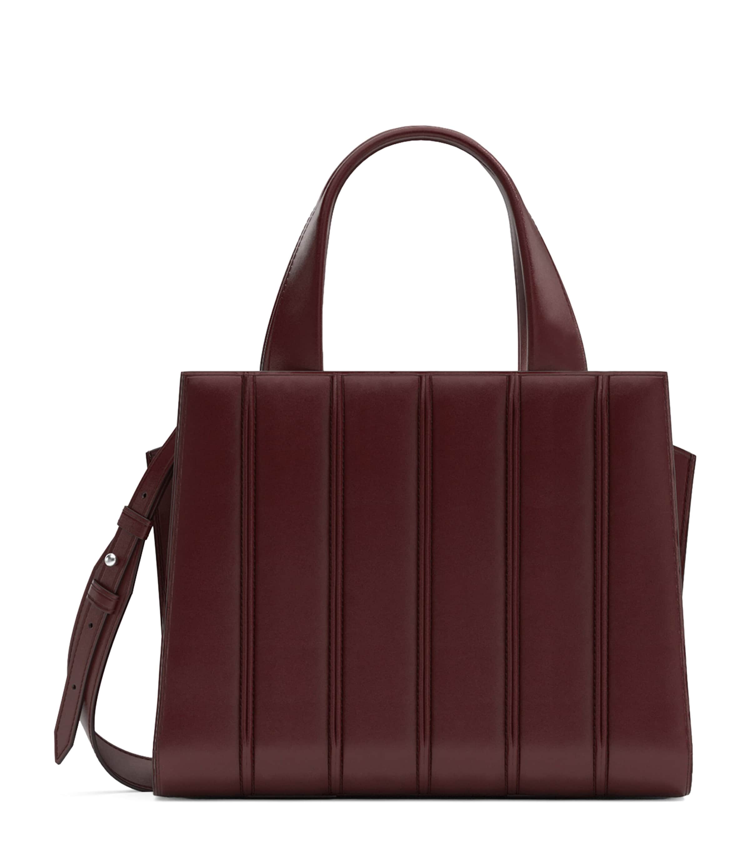Max Mara Medium Quilted Whitney Top-Handle Bag Red Image 1