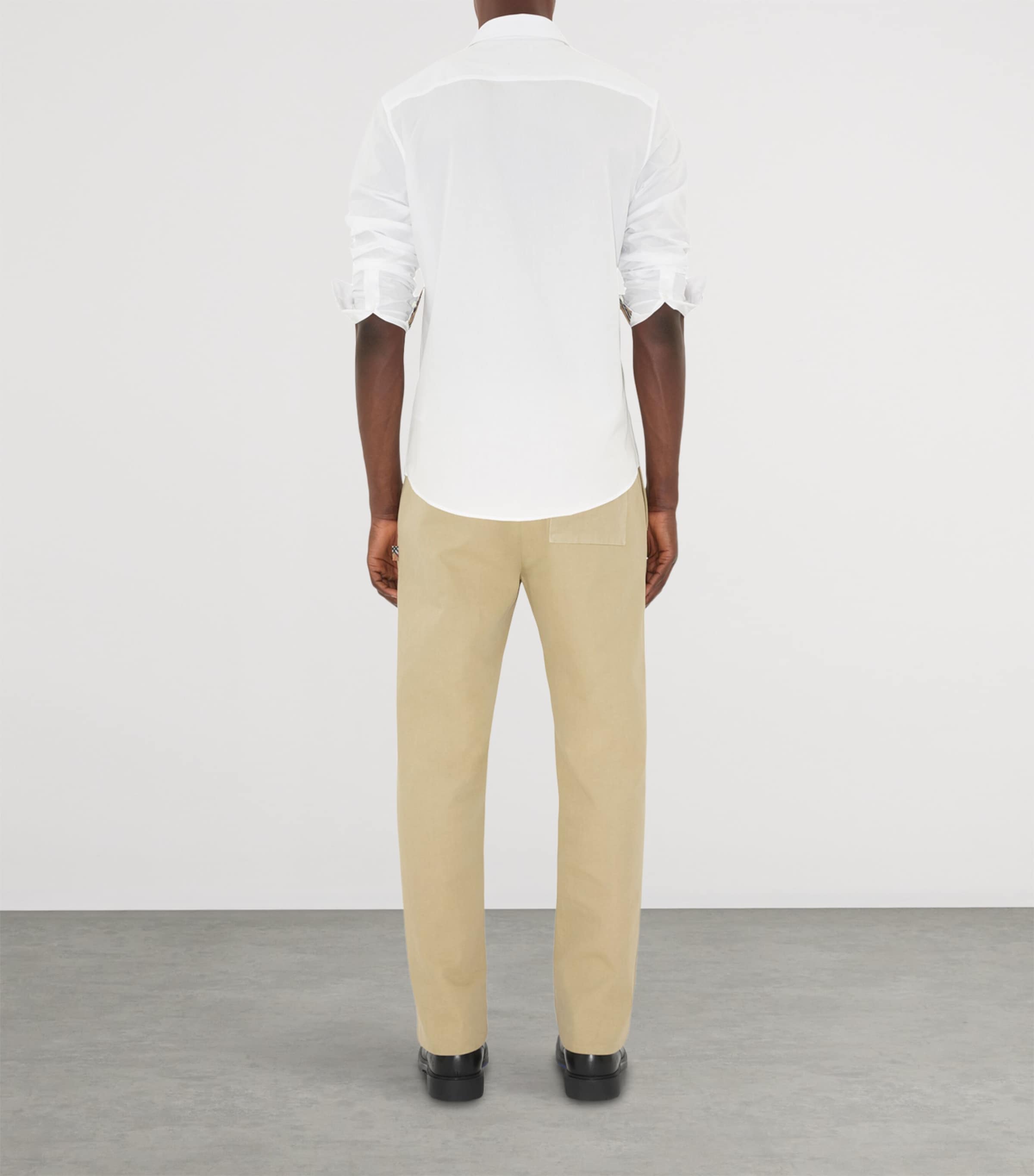 Cotton Poplin Shirt WHITE Image 4