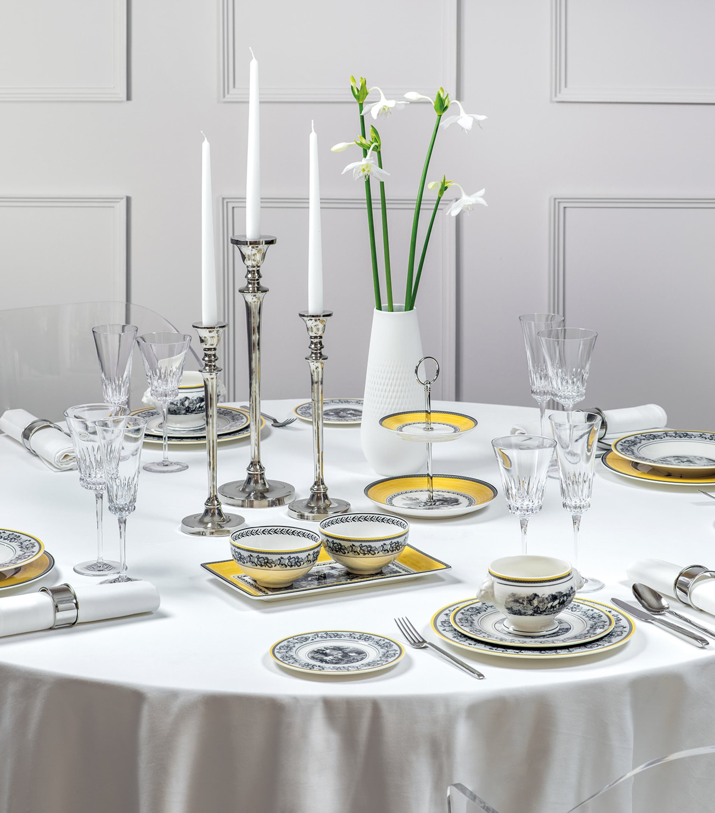 Set of 2 Grand Royal White Wine Goblet (125ml) CLEAR Image 4