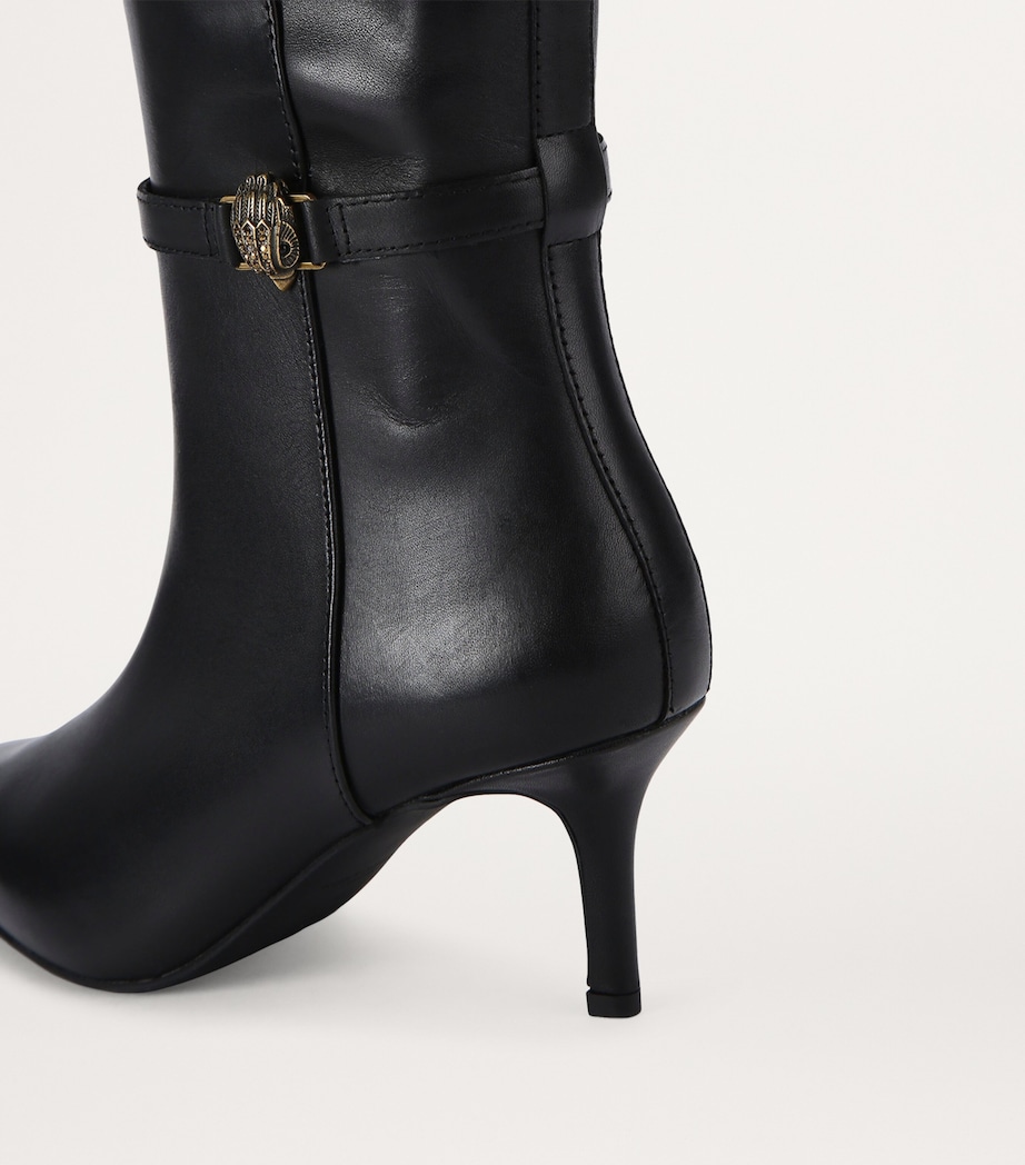 Kurt Geiger London Kensington Flexi Knee-High Boots Black Image 4