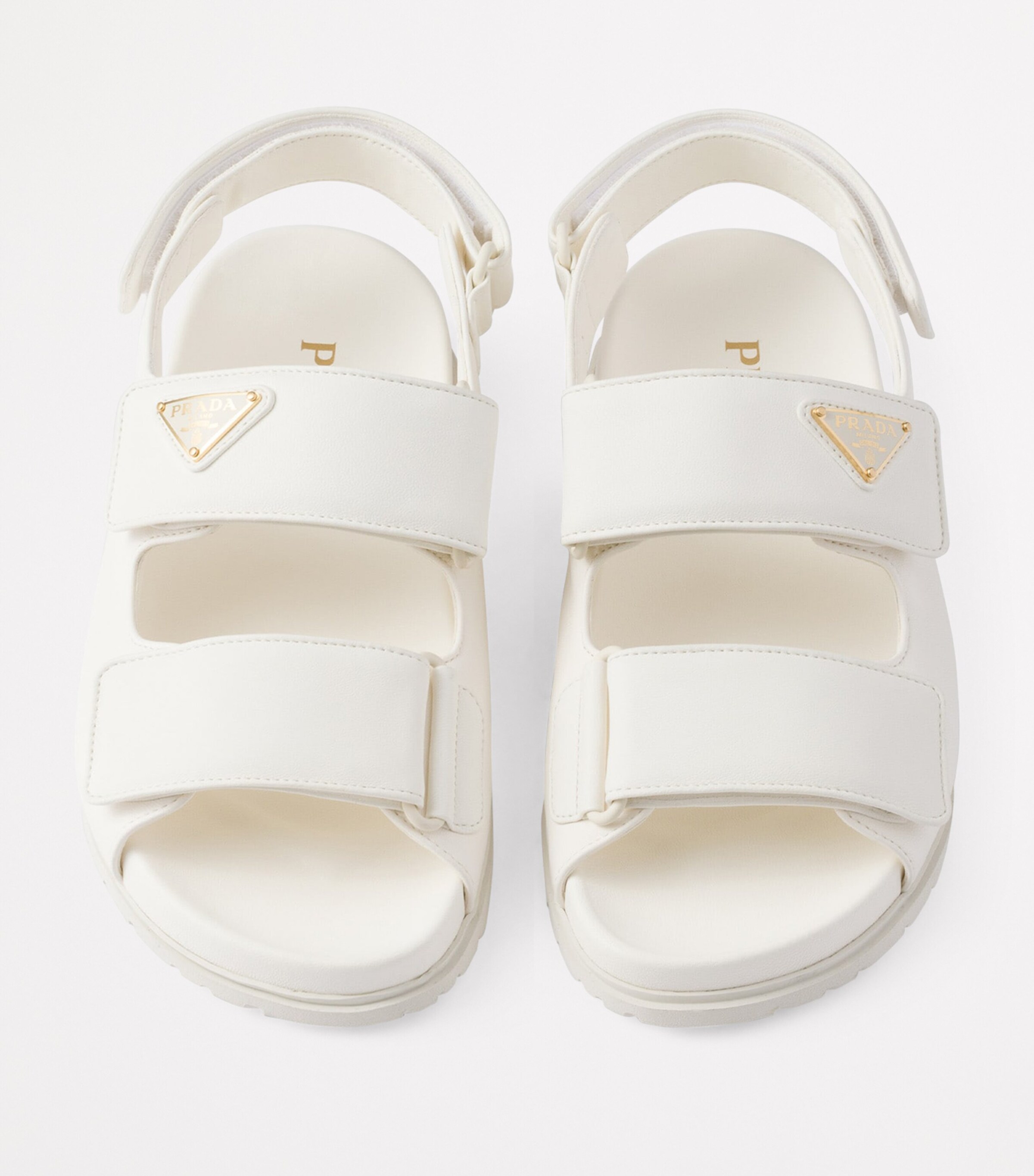 Leather Triangle Sandals F0304 Image 3