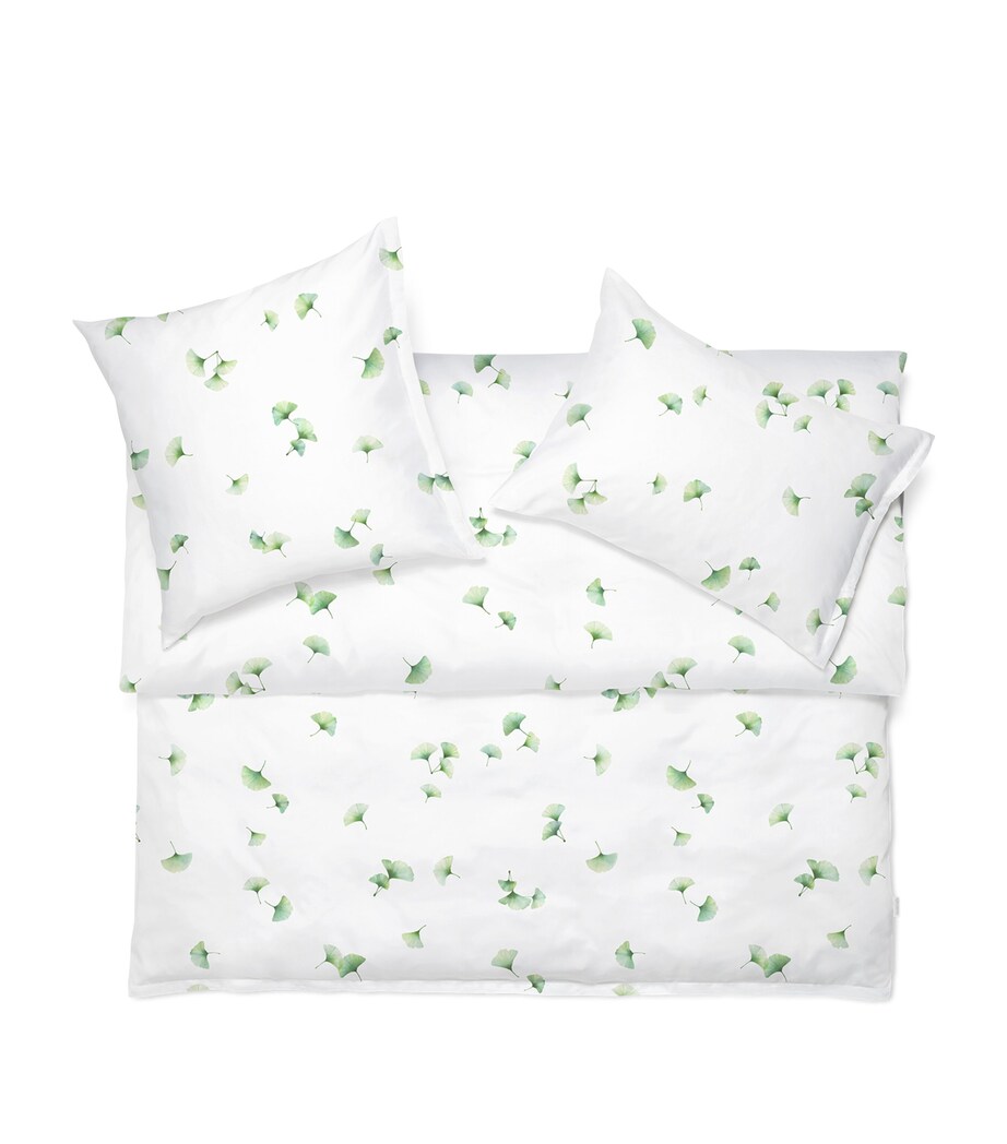 Schlossberg Cotton Aiko Super King Oxford Pillow Case (50cm x 90cm) Blanc Image 1