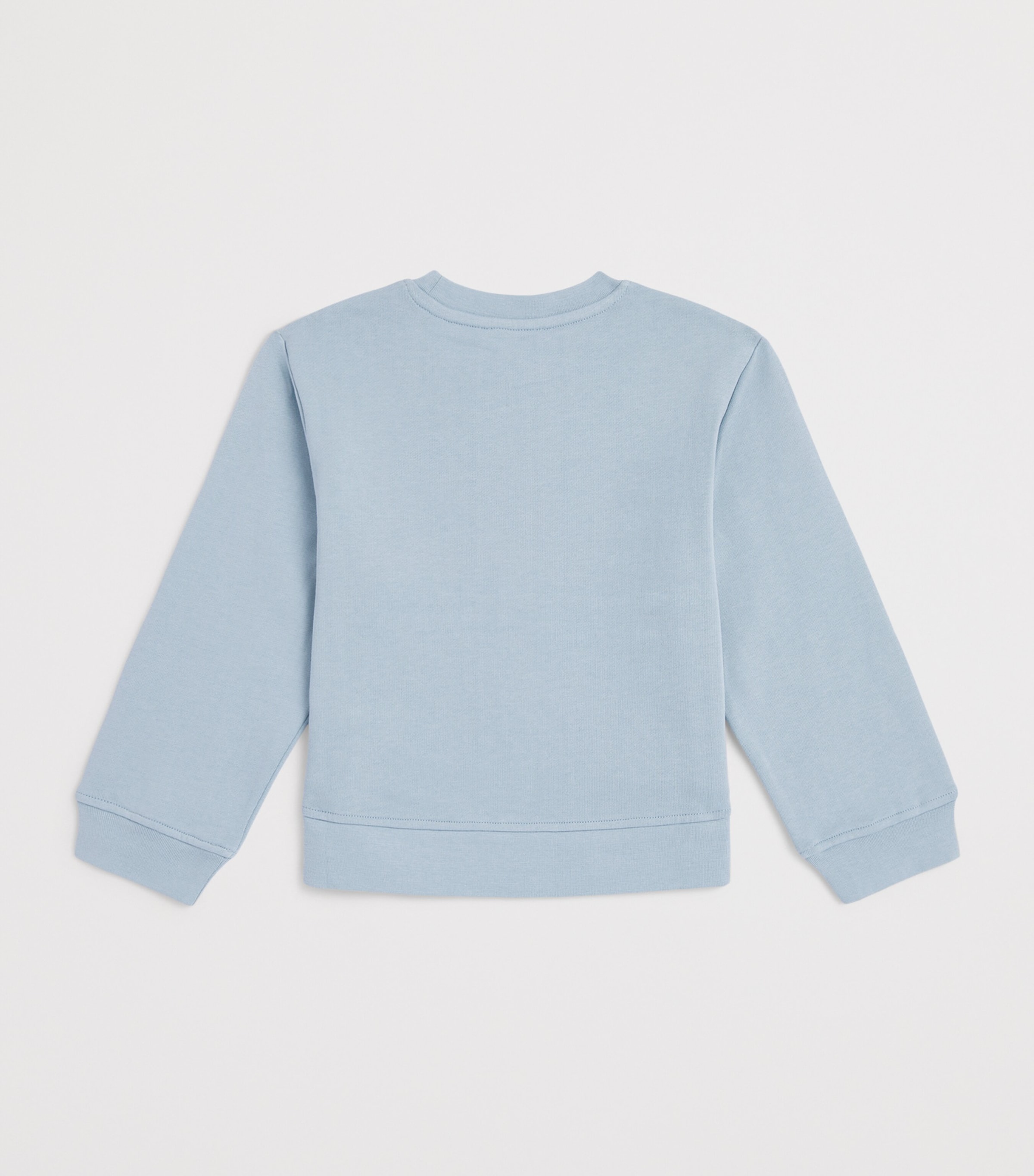 Stella McCartney Kids Organic Cotton Lasso Sweatshirt (3-14 Years) Blu Nebbia Image 2