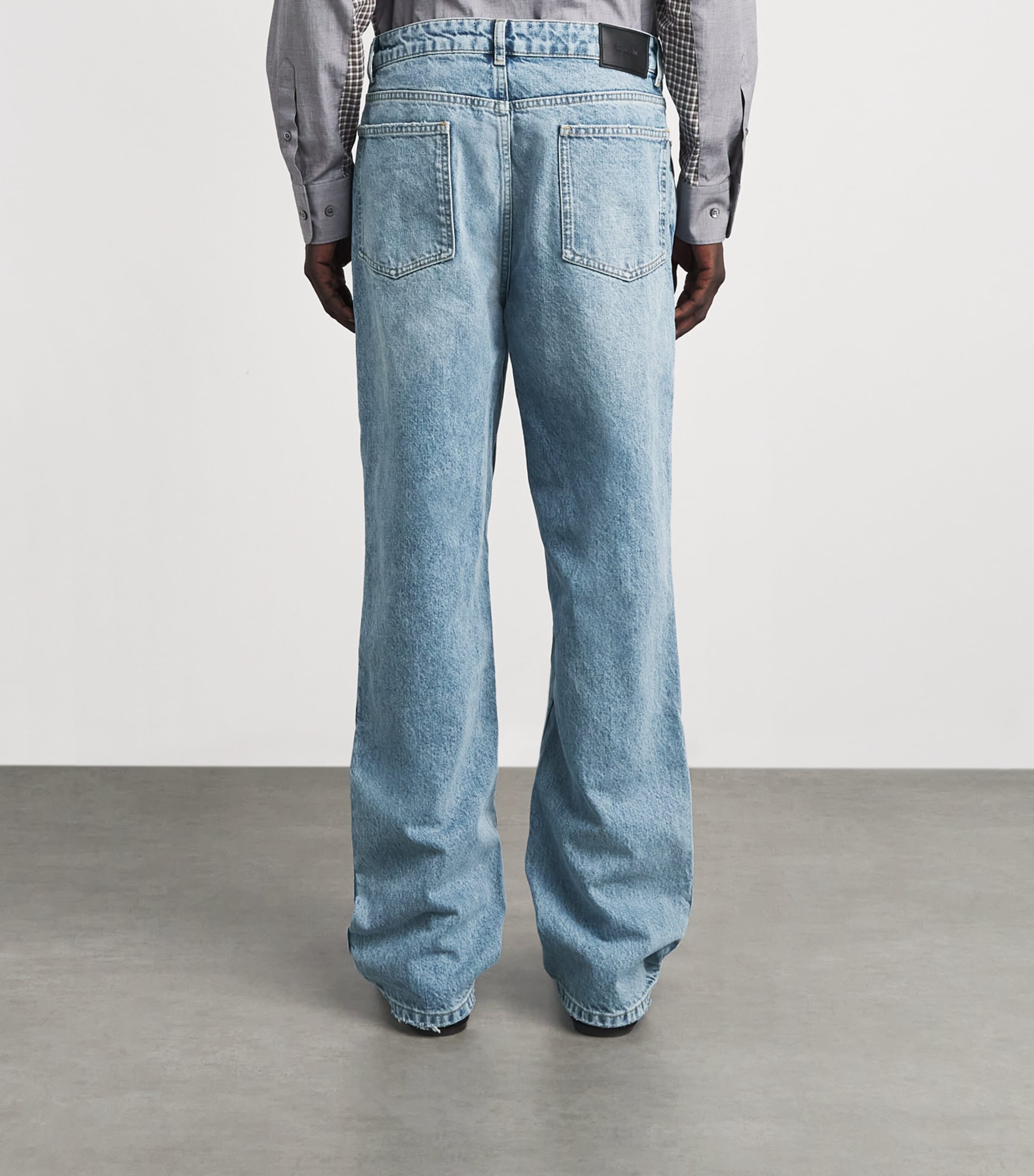 Represent Mens Heaton Straight Jeans Authentic Blue Image 5