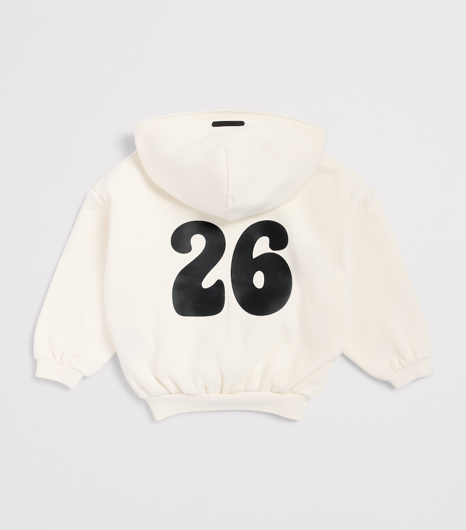 FEAR OF GOD ESSENTIALS KIDS Logo Hoodie (2-14 Years) Image 2